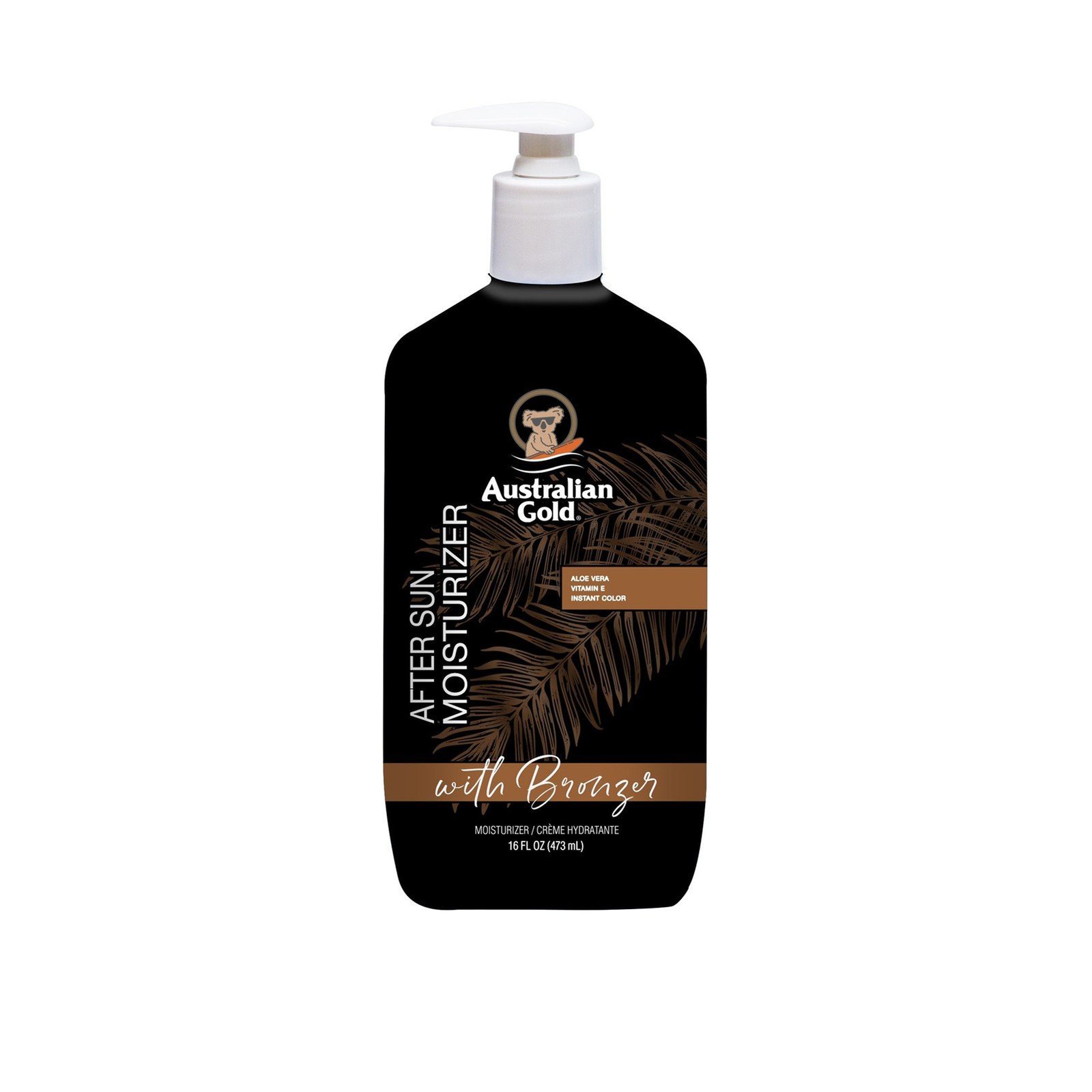Australian Gold Locion Hidratuese Pas Diellit me Bronzues 473ml