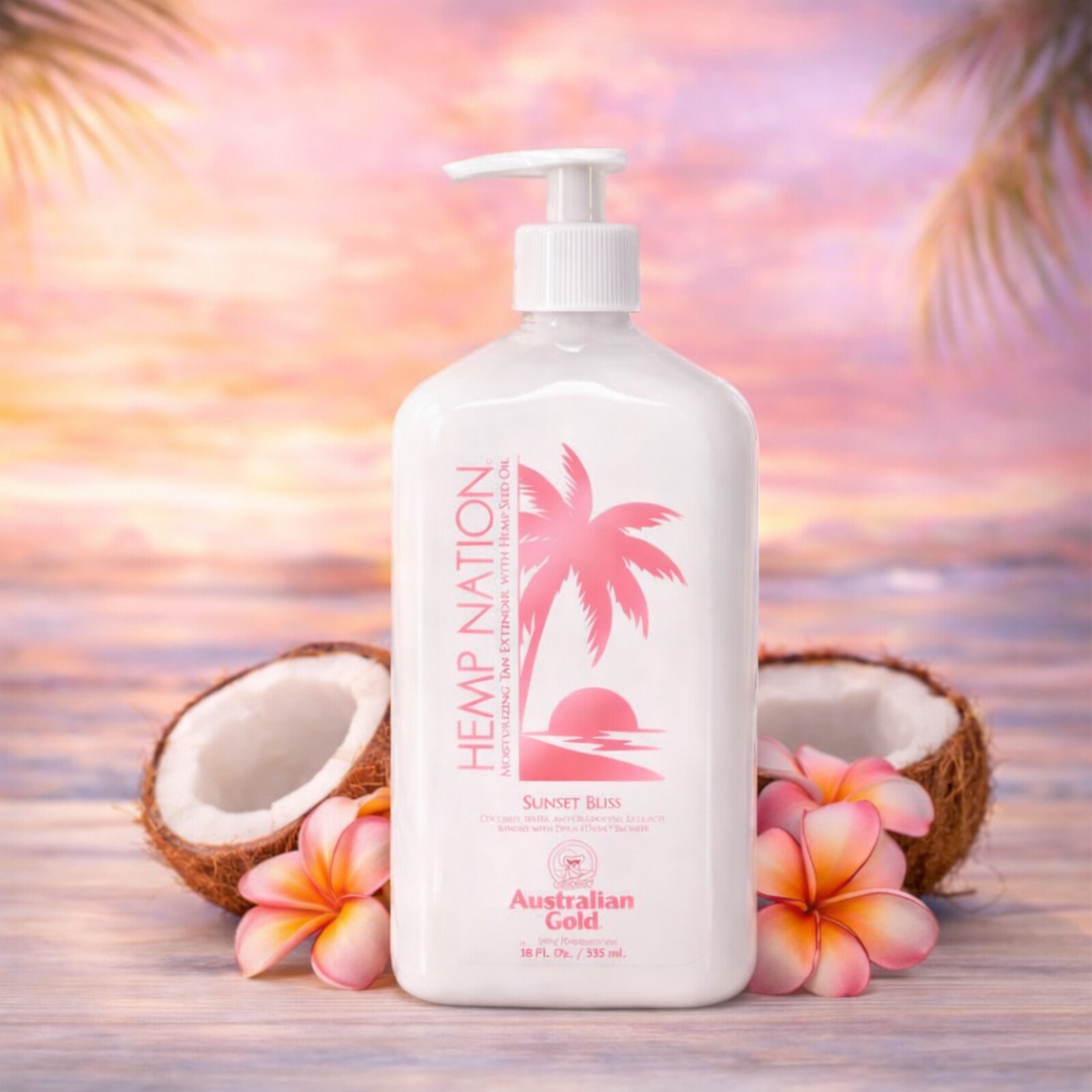 Australian Gold Hemp Nation Moisturizing Tan Extender Sunset Bliss 532ml