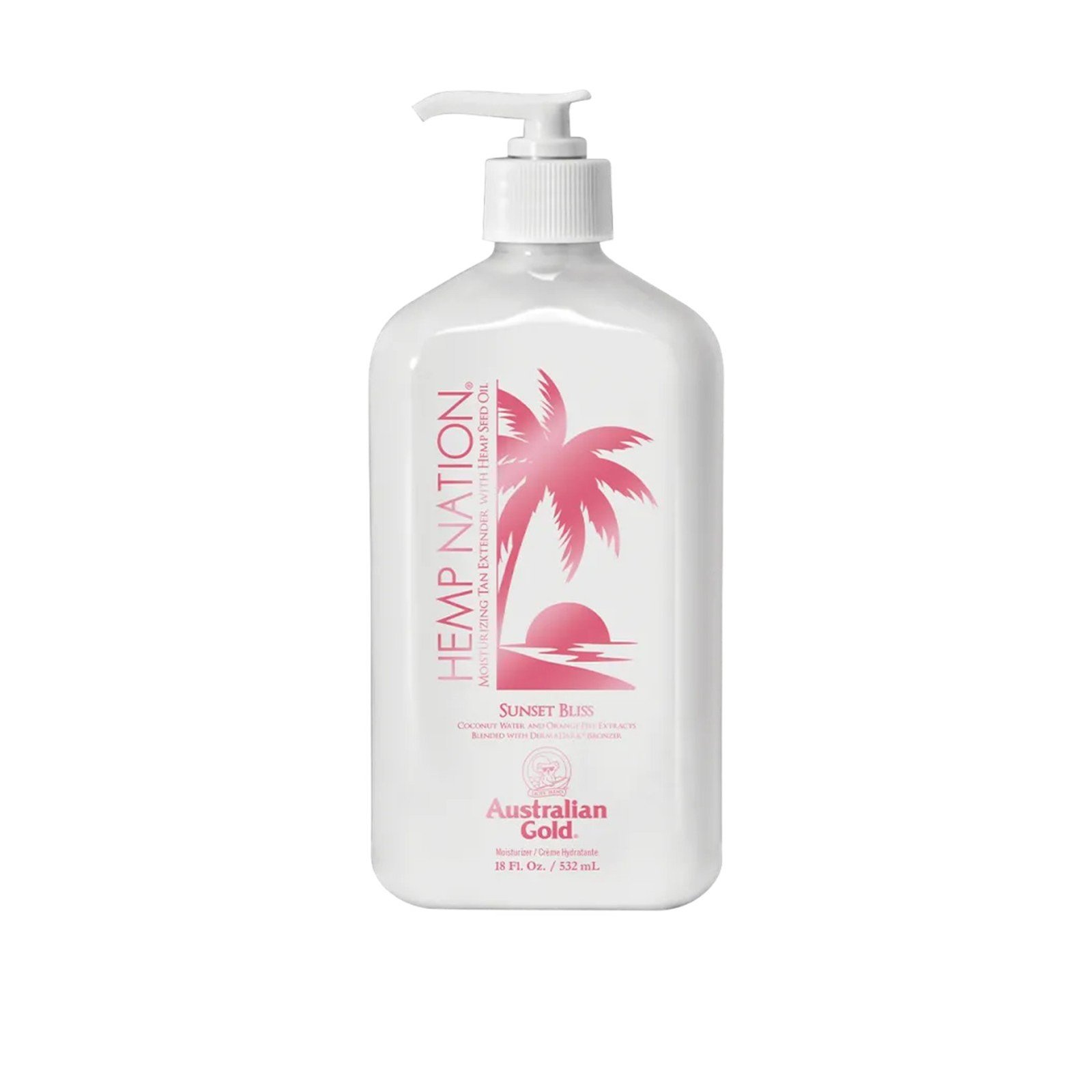 Australian Gold Hemp Nation Moisturizing Tan Extender Sunset Bliss 532ml