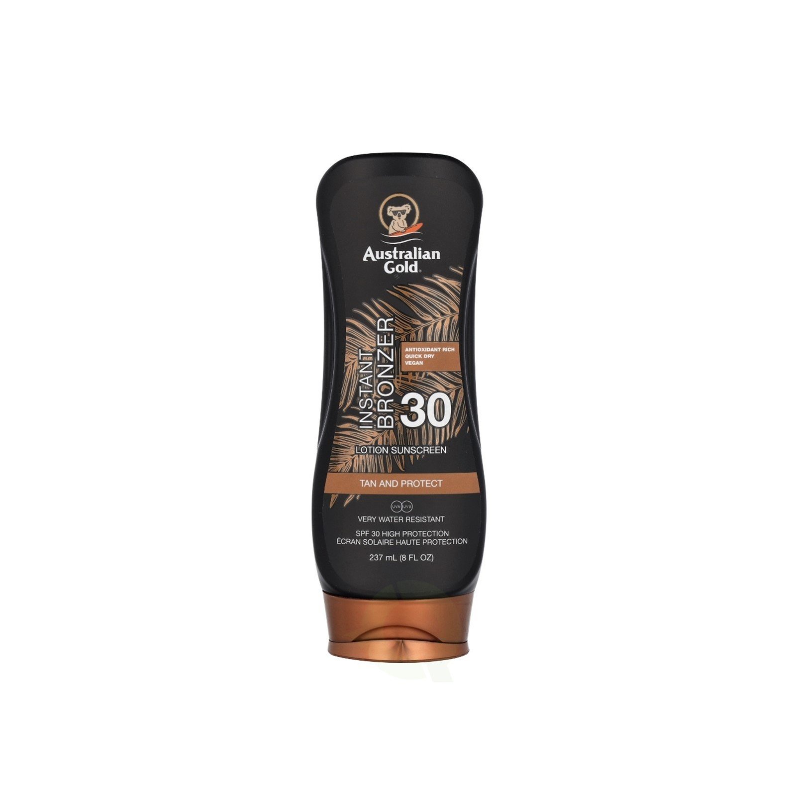 Australian Gold Instant Bronzer Lotion Sunscreen SPF30 237ml