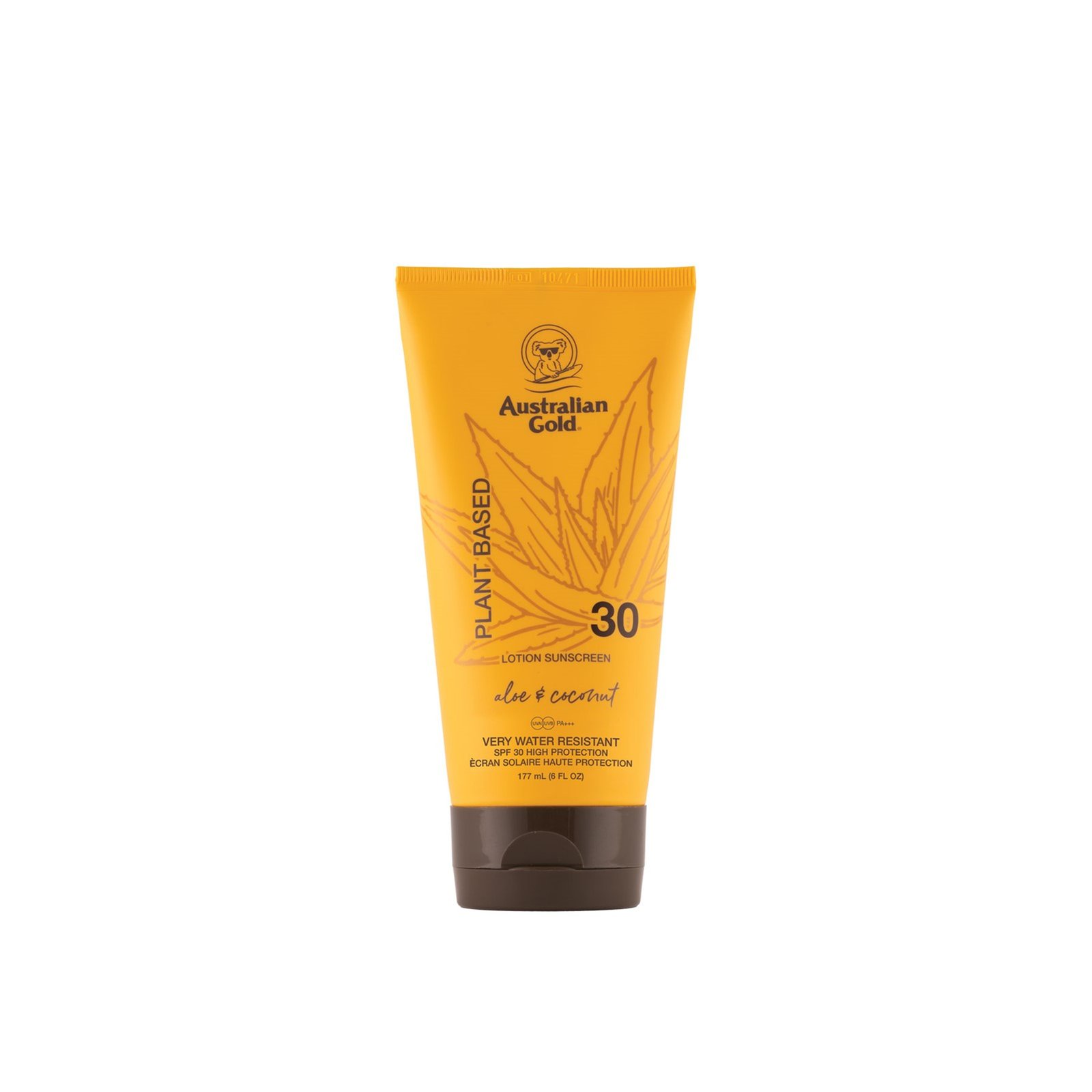 Australian Gold Plant Based Aloe & Coconut Lotion Sunscreen SPF30 177ml