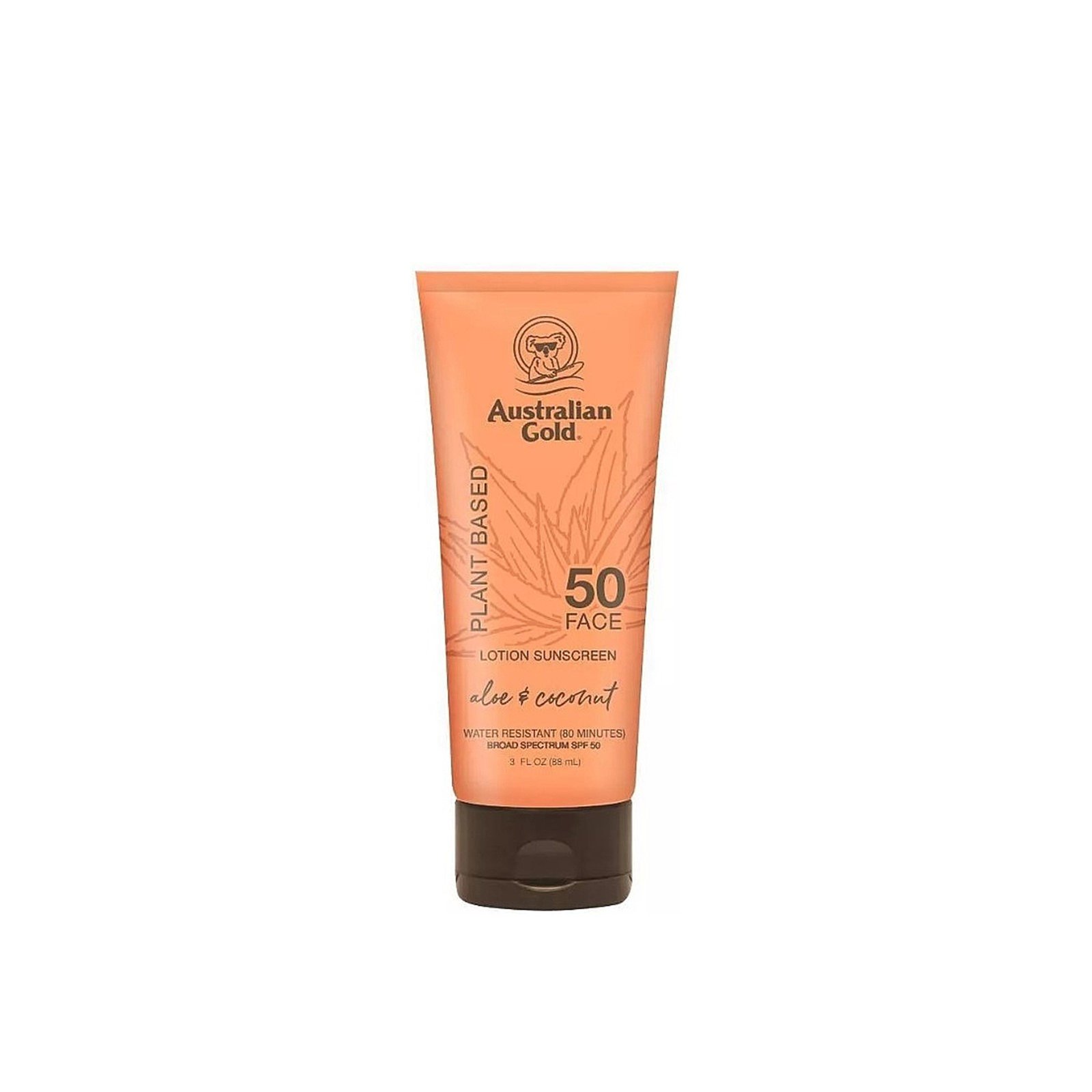 Australian Gold Plant Based Aloe & Coconut Lotion Sunscreen SPF50