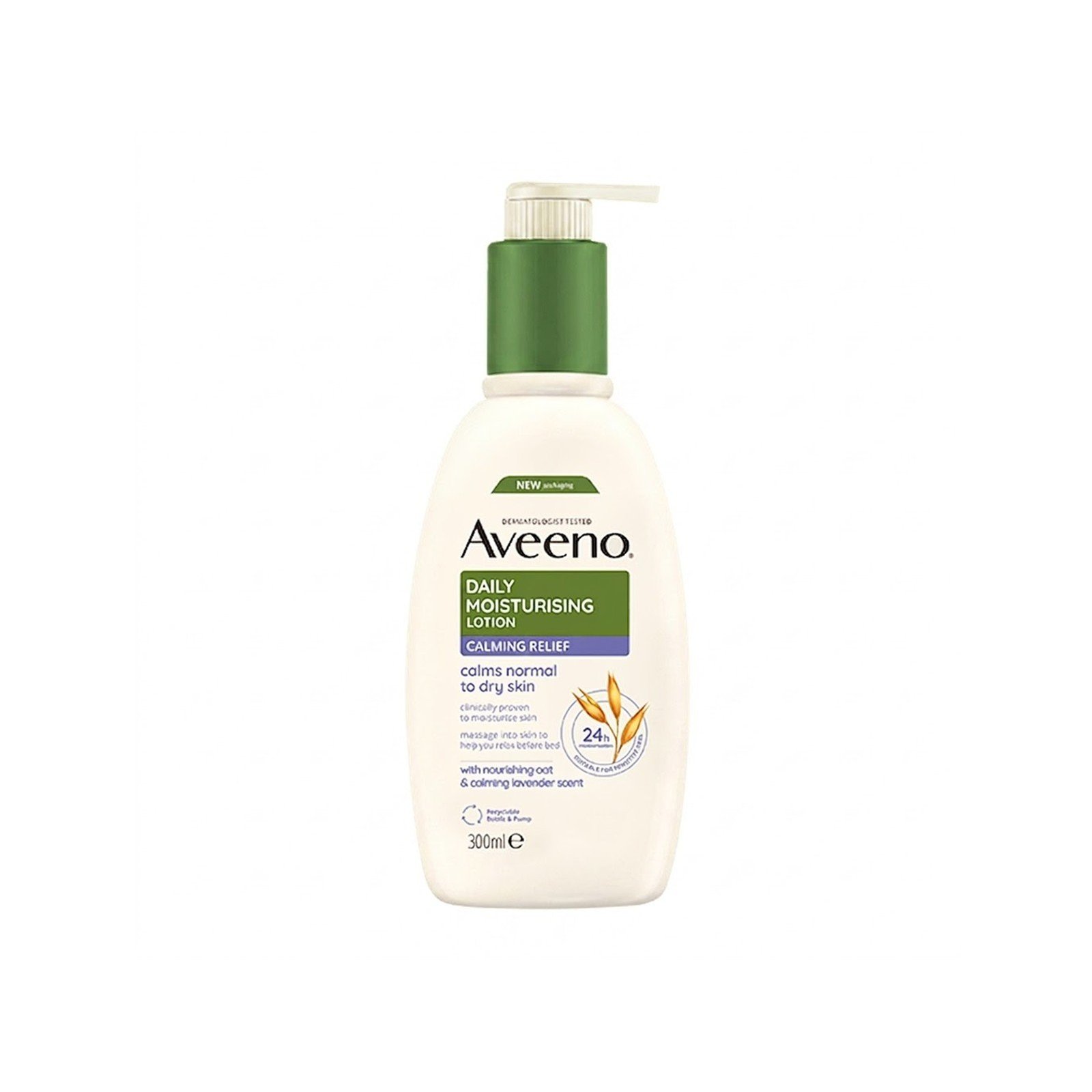 Aveeno Loção Corporal Hidratante Diária Lavanda 300ml