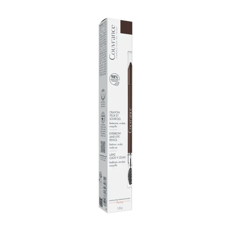Avène Couvrance Eyebrow and Eye Pencil Dark Brown 1.35g