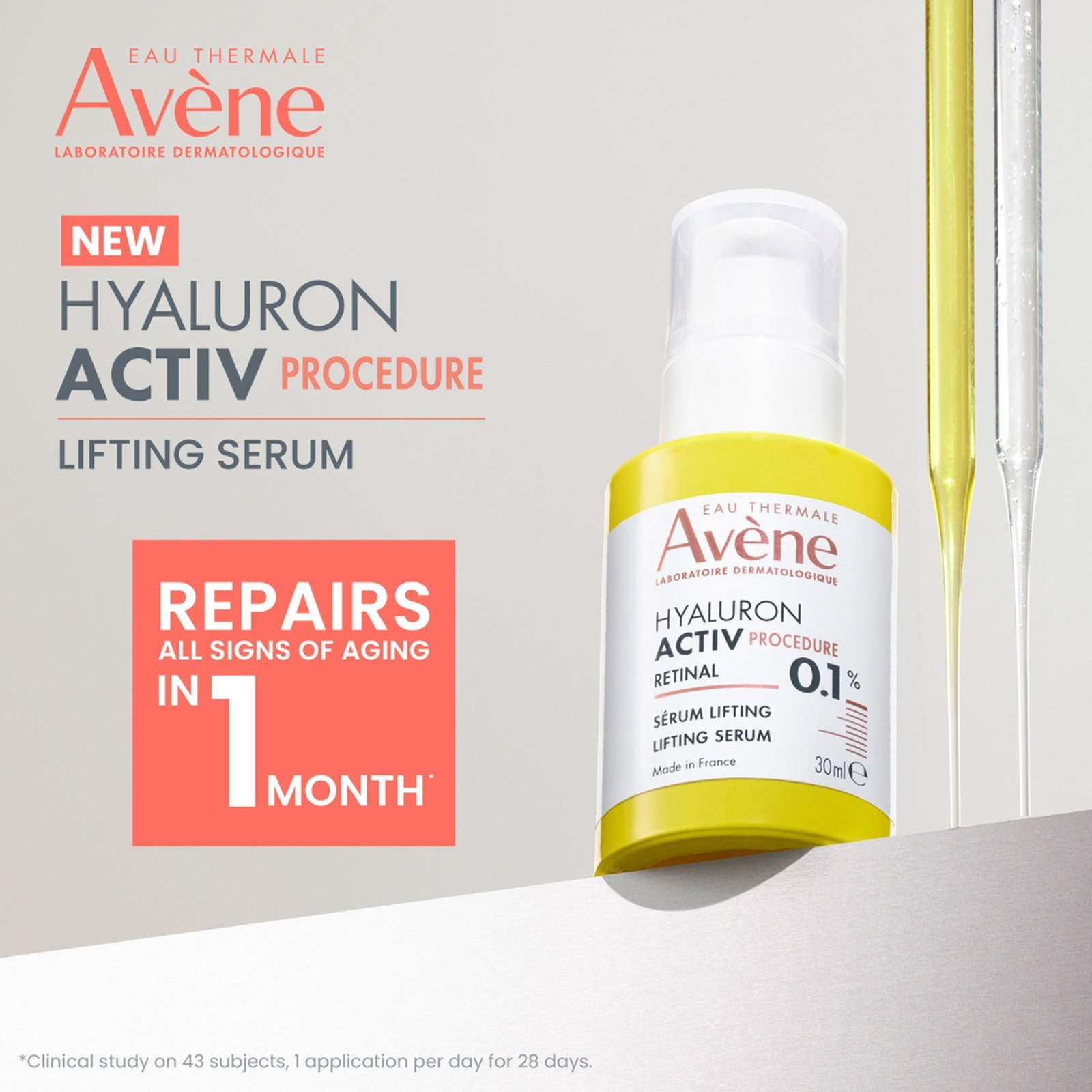 Avène Hyaluron Activ Procedure Lifting Serum 30ml