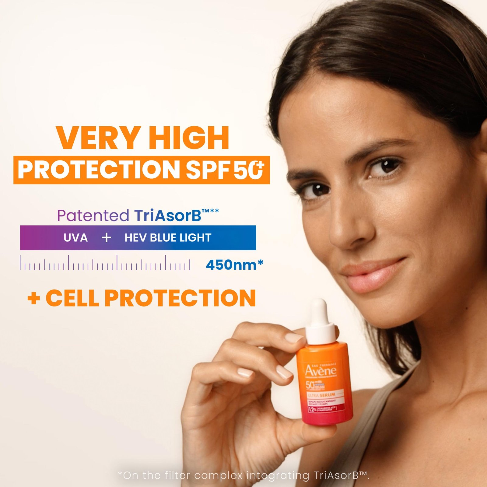 Avène سيروم فائق يملأ البشرة فوراً SPF50+ 30ml