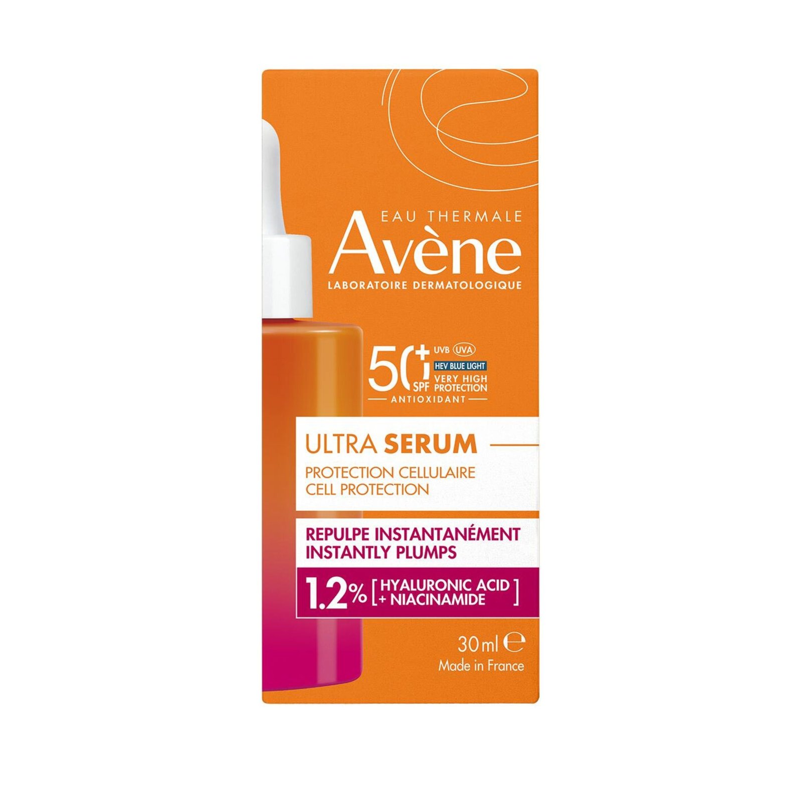 Avène سيروم فائق يملأ البشرة فوراً SPF50+ 30ml