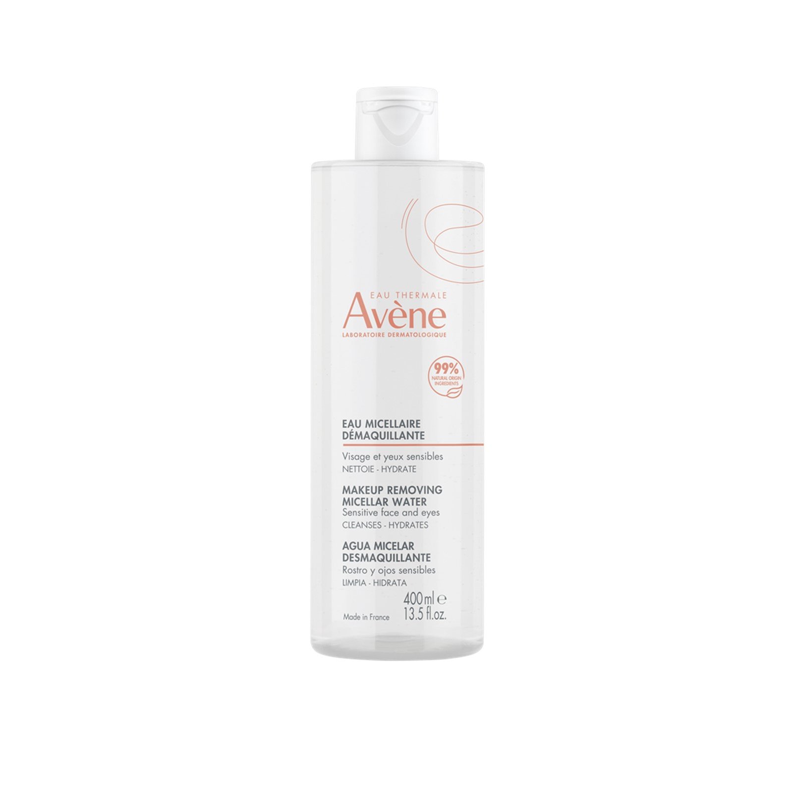 Avène ماء ميسيلار لإزالة المكياج