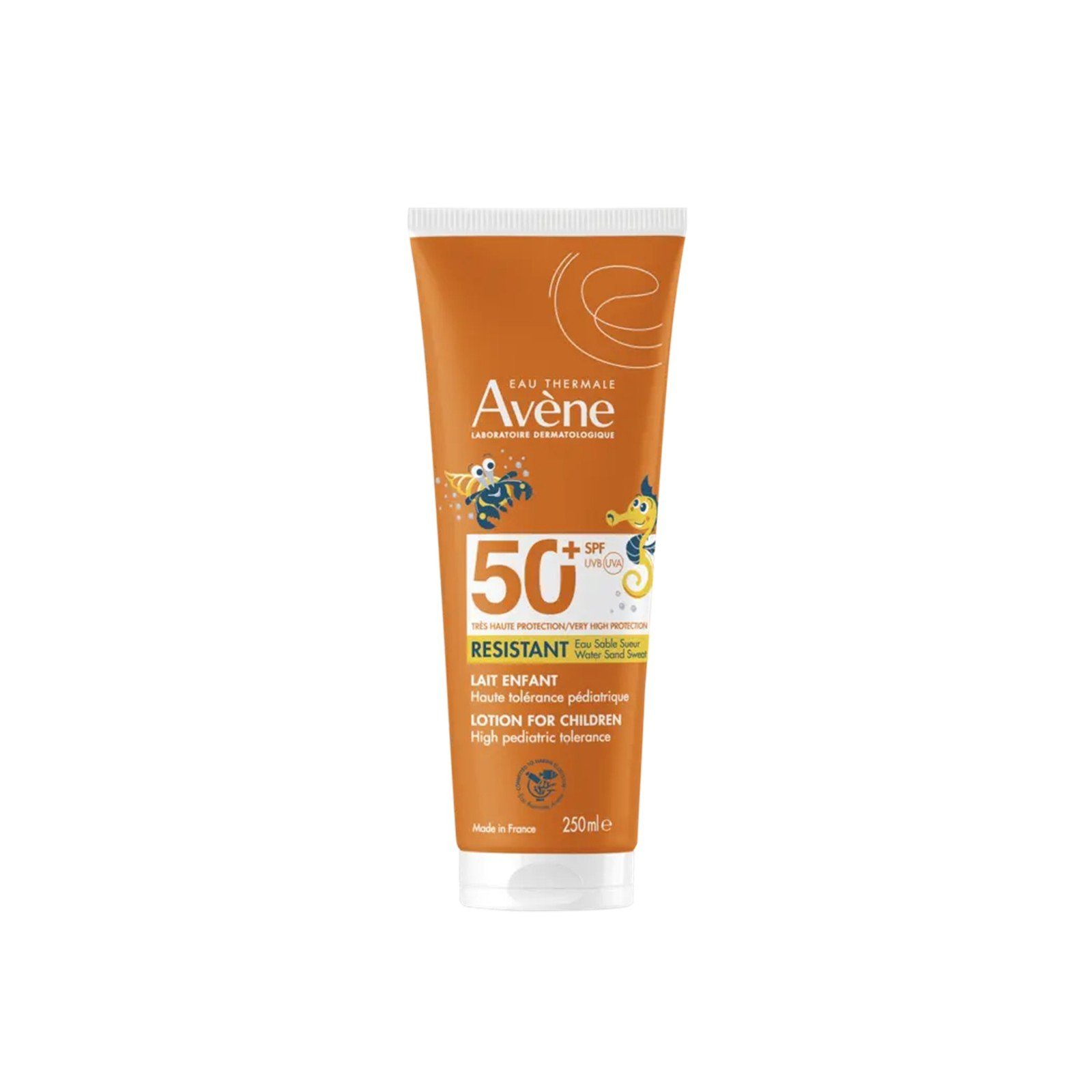 Avène Sun Hoher Schutz Wasserfeste Lotion für Kinder SPF50+ 250ml