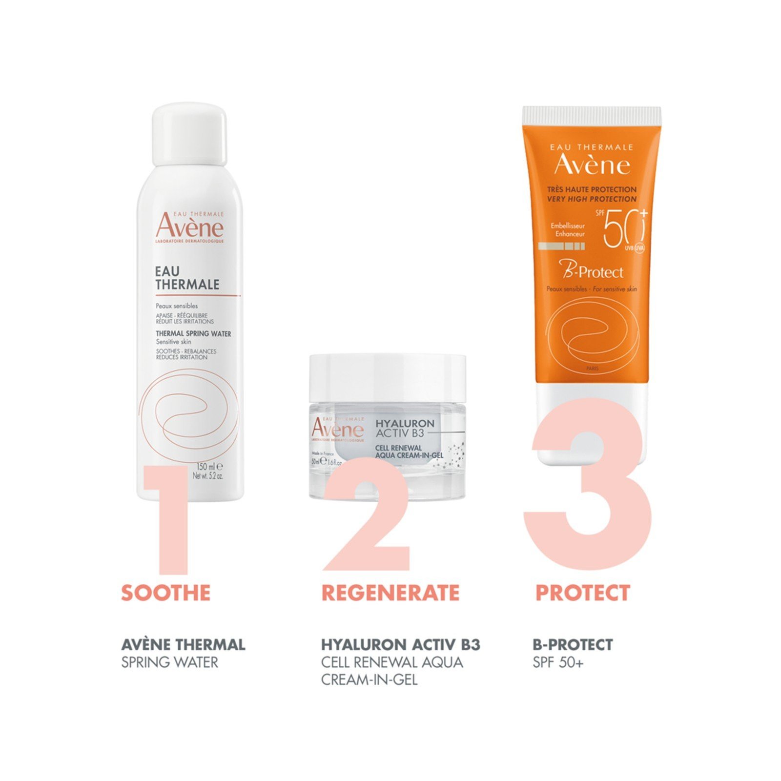 Avène Sun Very High Protection B-Protect Enhanceur SPF50+ Sunscreen 30ml (1.01floz)
