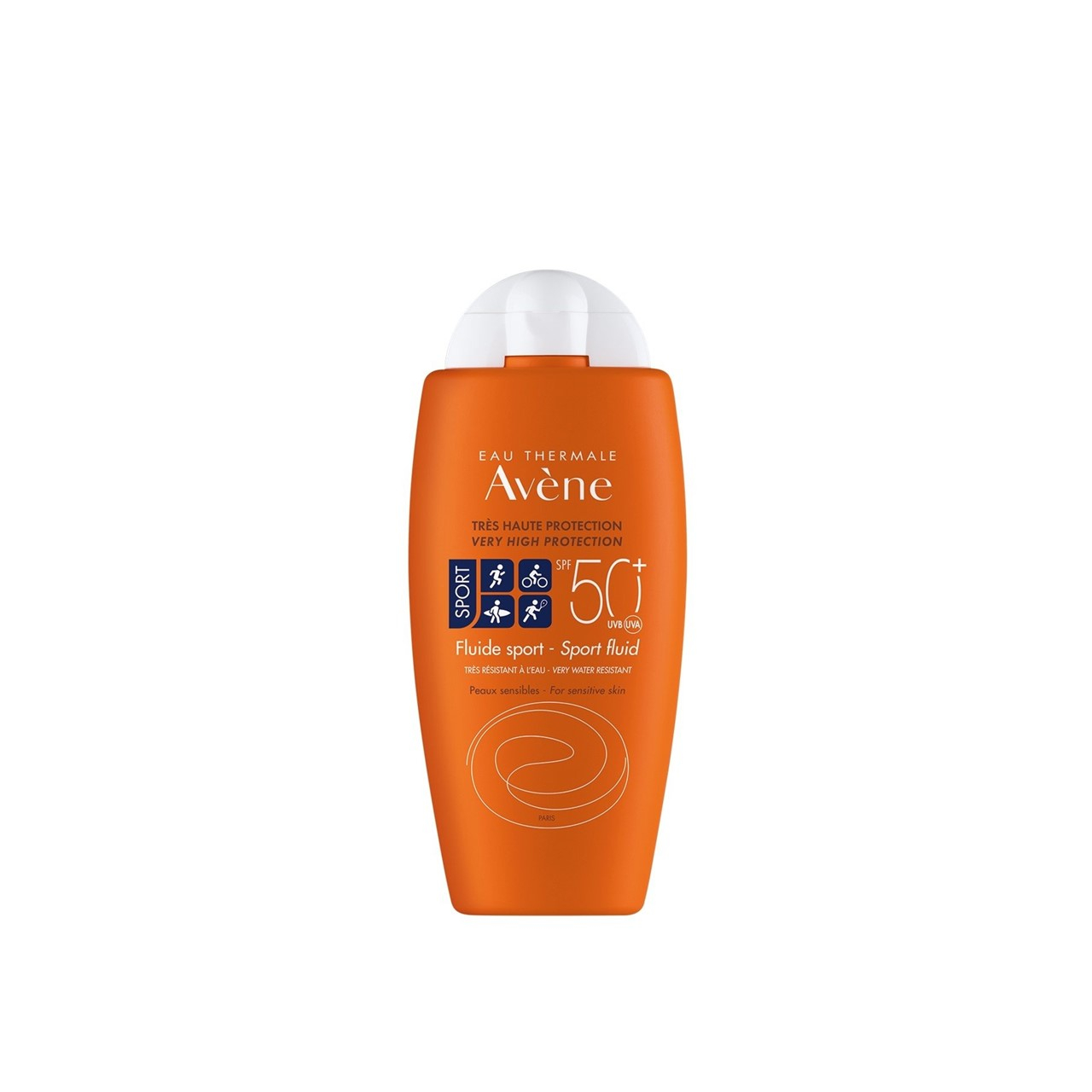 Avène Sun Fluido Solar Deportivo Protección Muy Alta SPF50+ 100ml