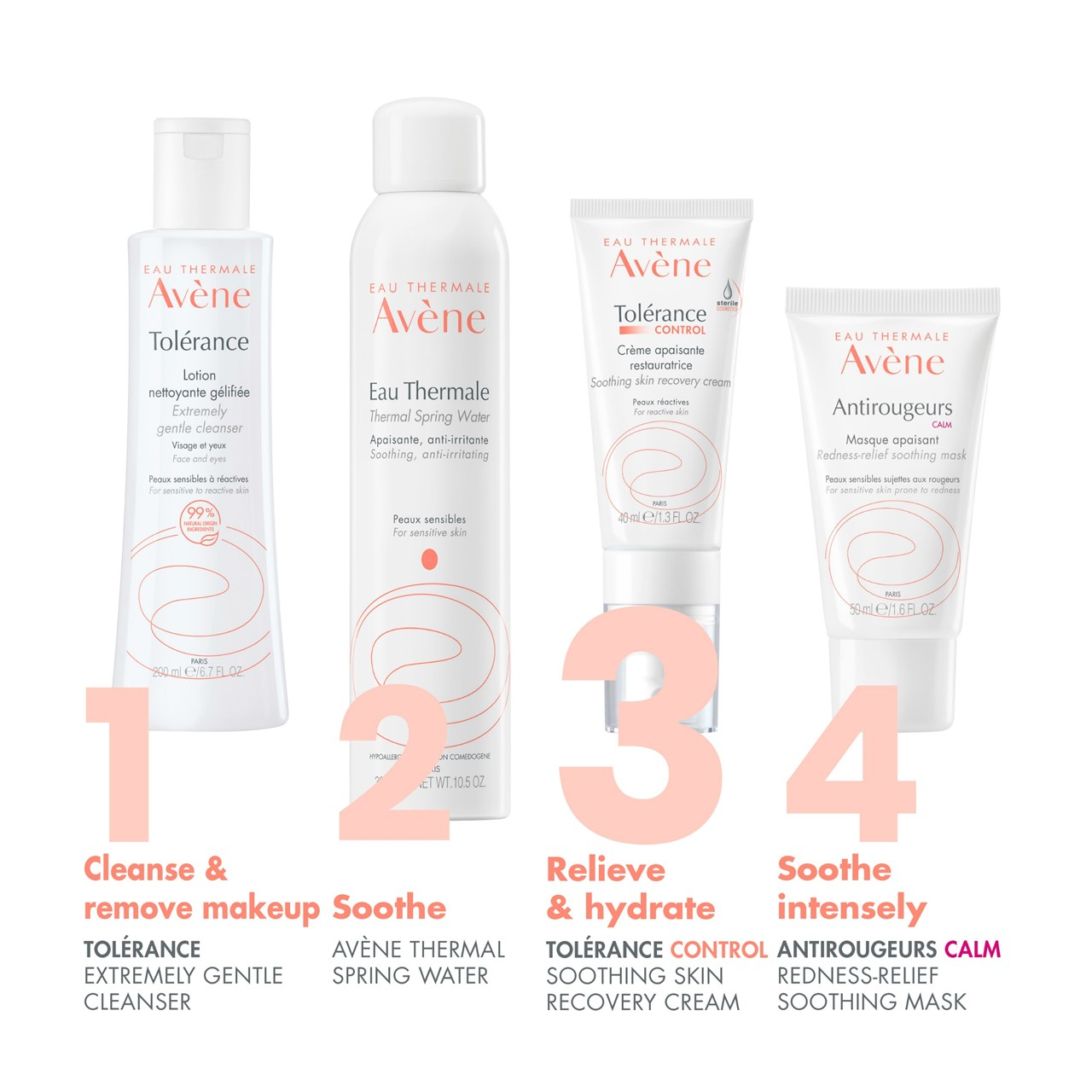 Avène Tolérance Control Soothing Skin Recovery Cream Reactive Skin 40ml
