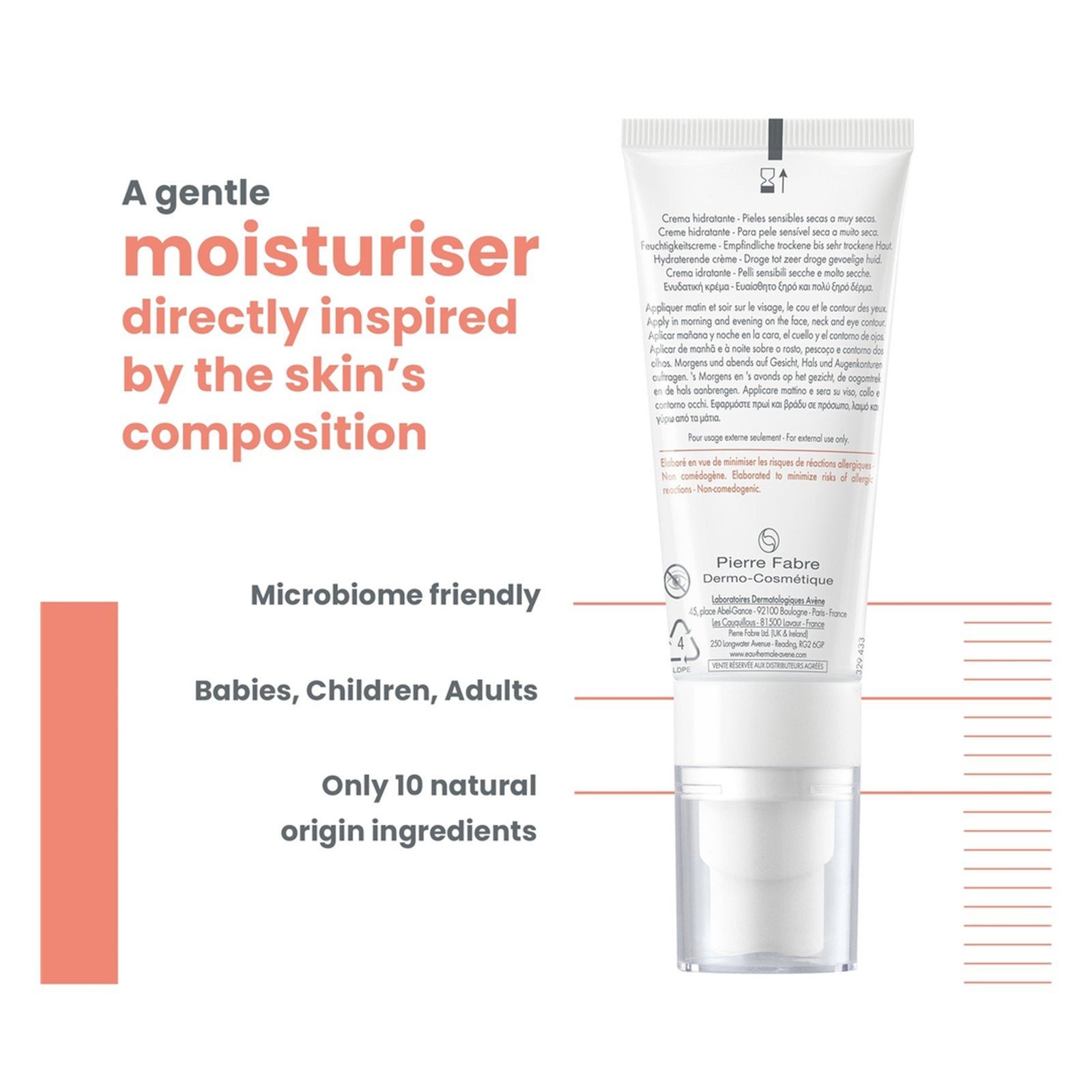 Avène Tolérance Hydra-10 Crema Hidratante 40ml