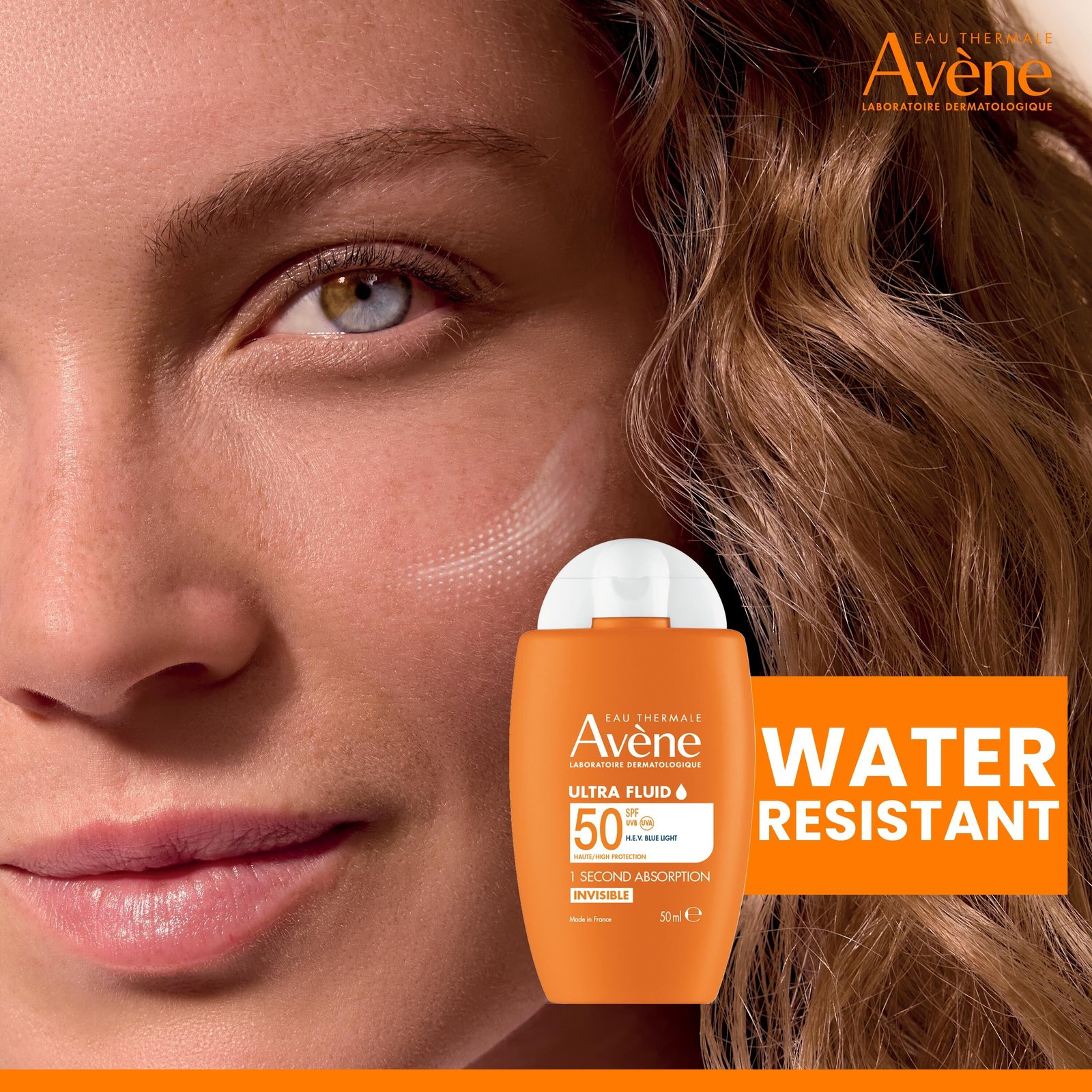 Avène Protector Solar Fluido Ultraligero Invisible SPF50 50ml
