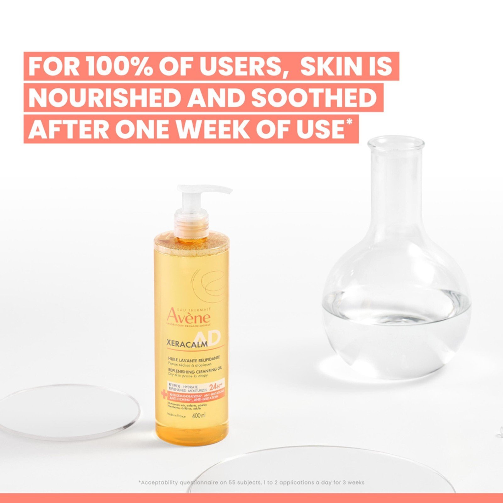 Avène XeraCalm A.D Verzachtende Reinigingsolie 1L