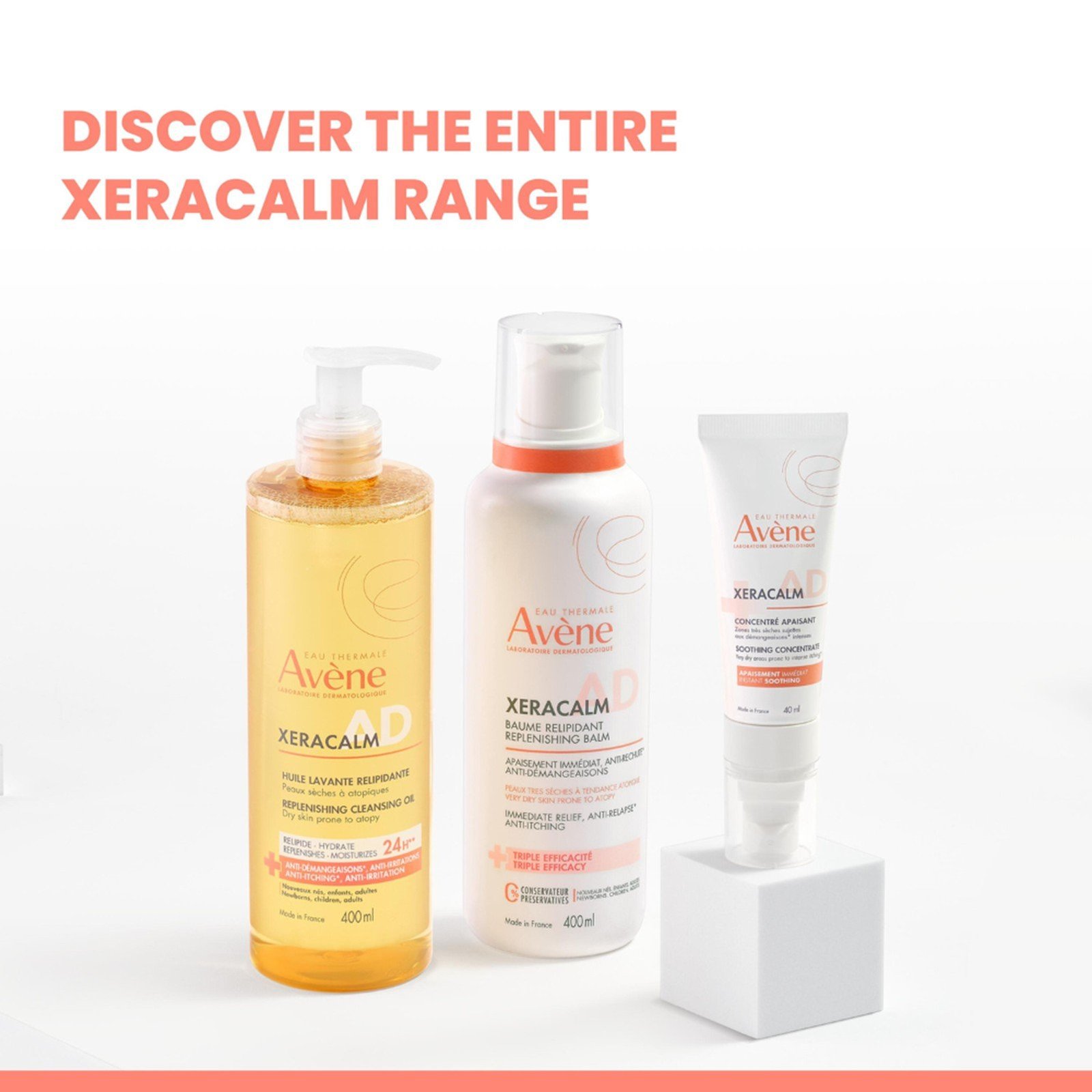 Avène XeraCalm A.D Verzachtende Reinigingsolie 1L