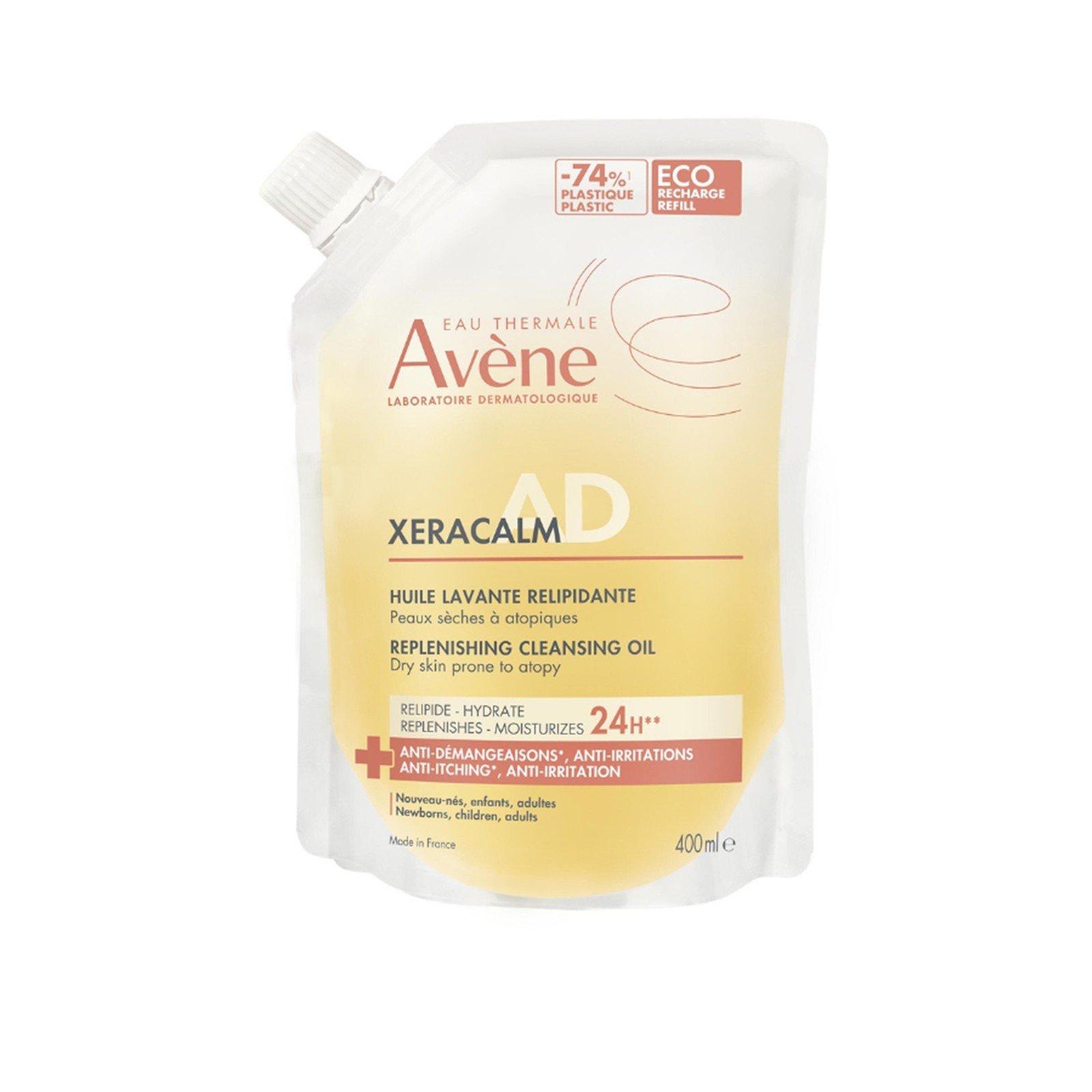 Avène XeraCalm A.D Replenishing Cleansing Oil