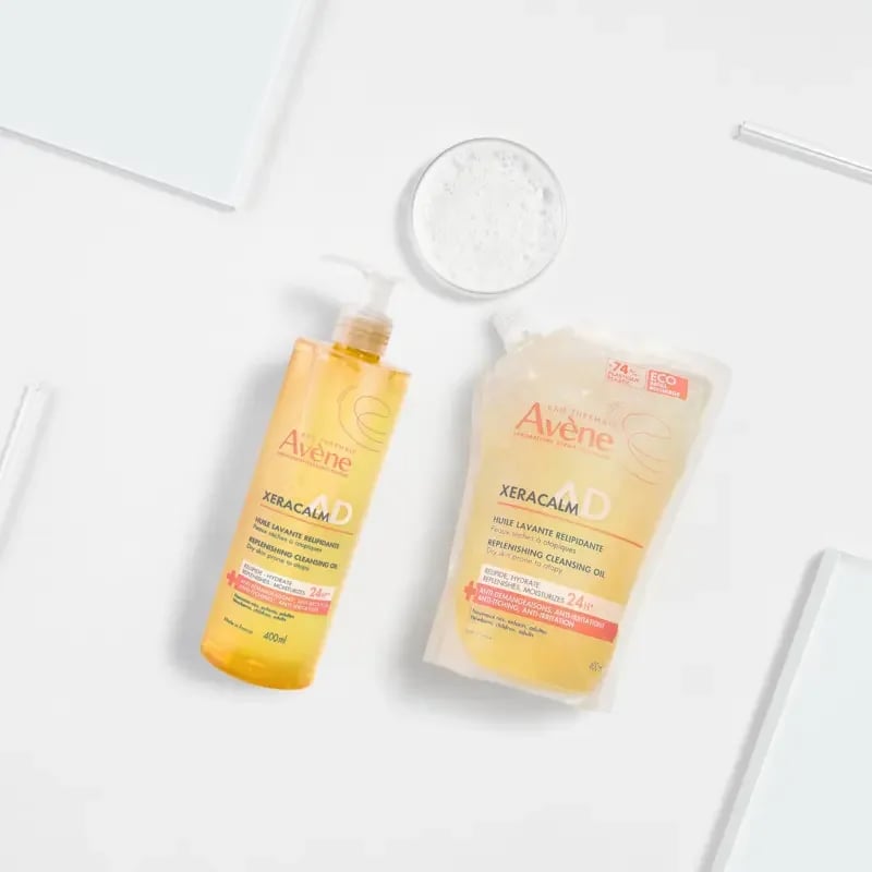 Avène XeraCalm A.D Відновлювальна Очищувальна Олія Еко-Заправка 400ml