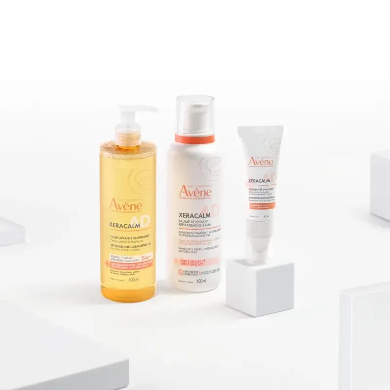 Avène XeraCalm A.D Відновлювальна Очищувальна Олія Еко-Заправка 400ml