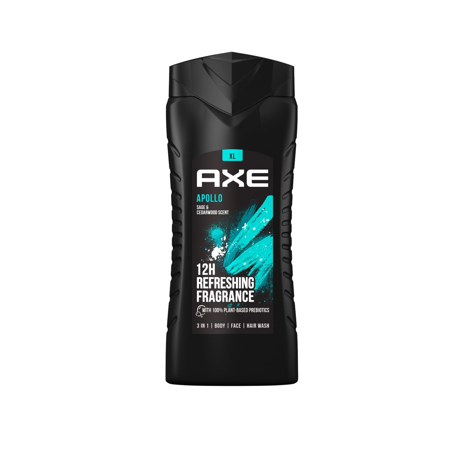 Axe Apollo Gel de Baño 3 en 1 Fragancia Refrescante 12h 400ml