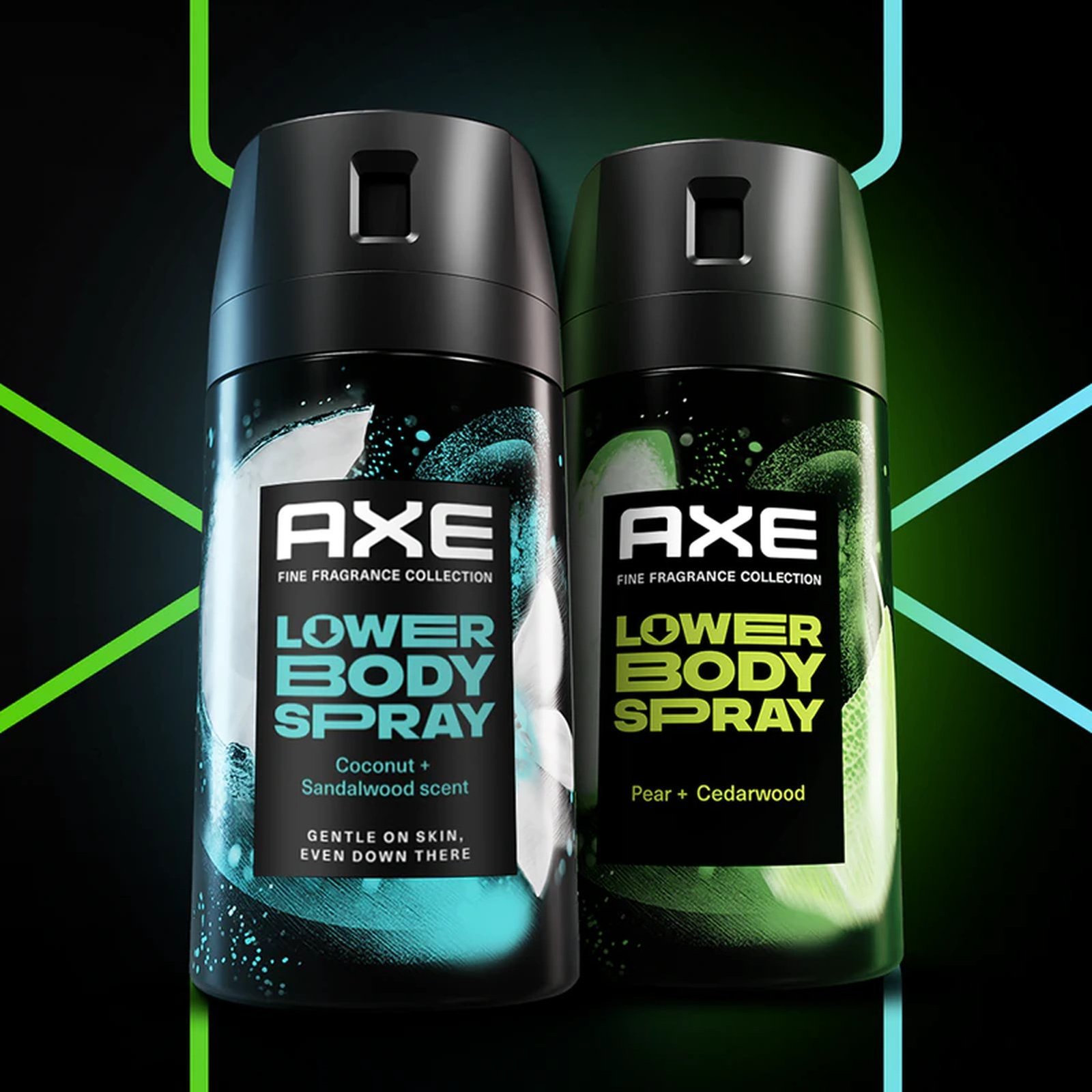 Axe Lower Body Deodorant Spray Pear & Cedarwood Scent 100ml