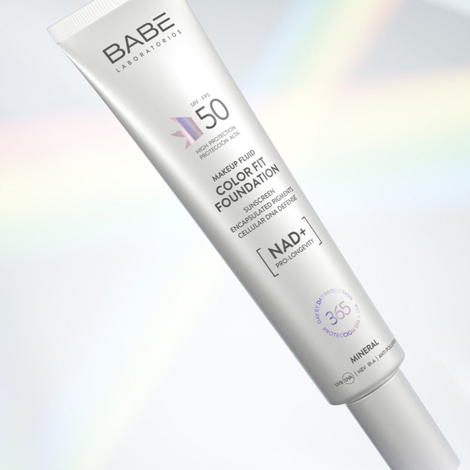 MAQUILHAGEM BASE FLUIDA COLOR FIT SPF50 40 ML