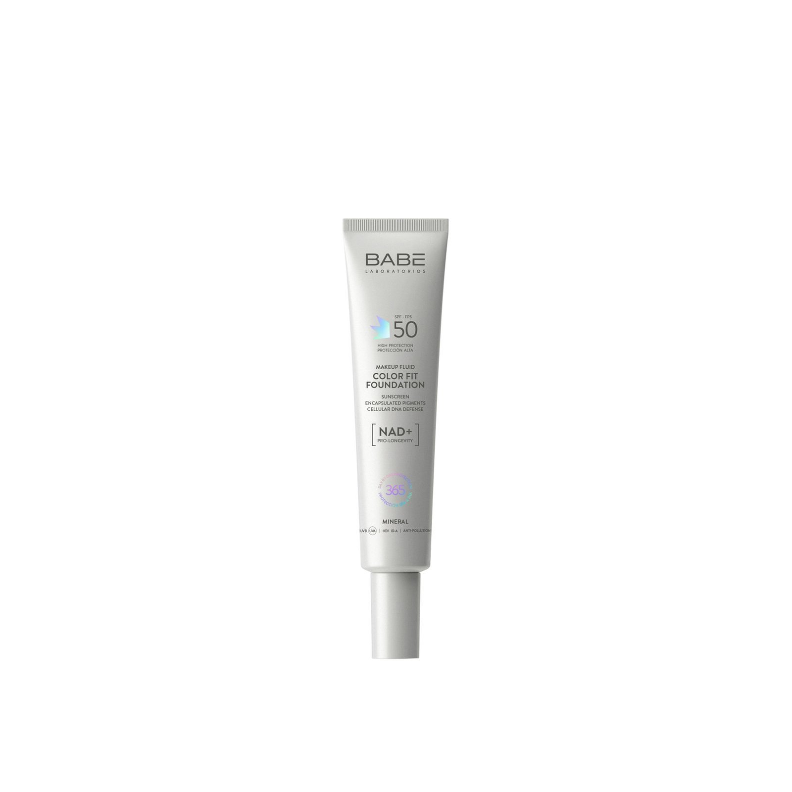 MAQUILHAGEM BASE FLUIDA COLOR FIT SPF50 40 ML