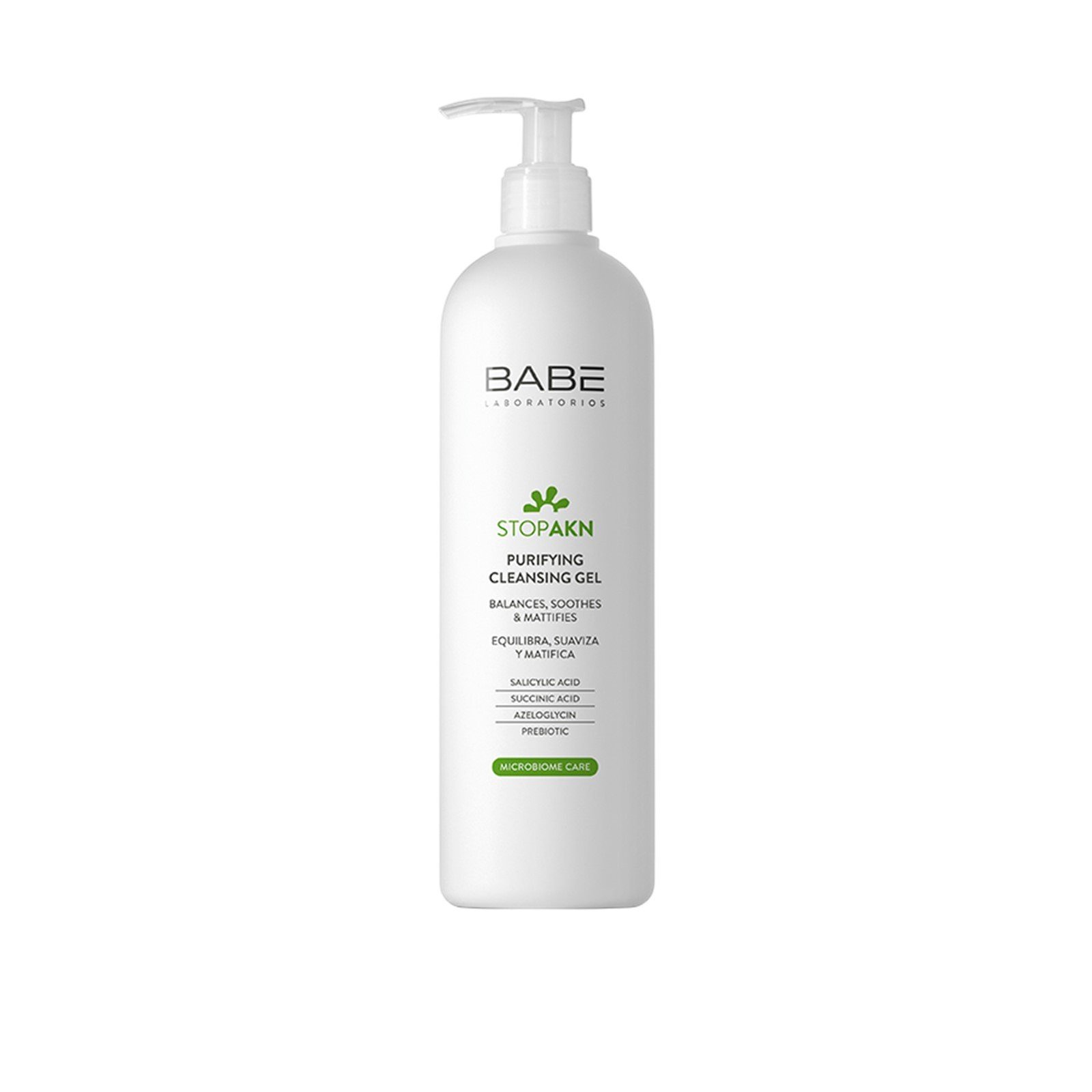Babé Stop AKN Zuiverende Reinigingsgel Acnegevoelige Huid 400ml