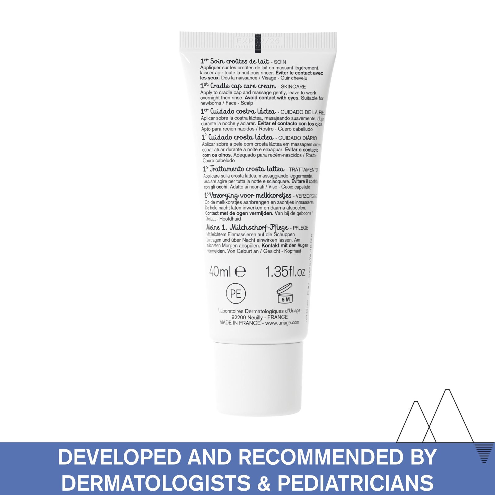 Uriage Baby 1st Cradle Cap Care Cream 40ml