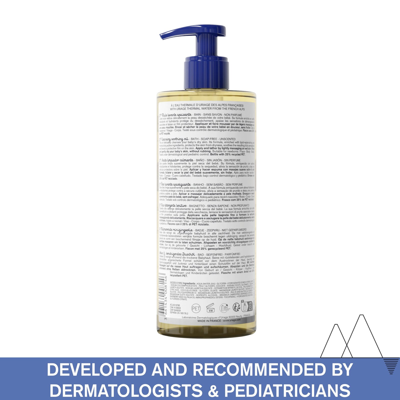 Uriage Baby 1st Cleansing Oil 500ml