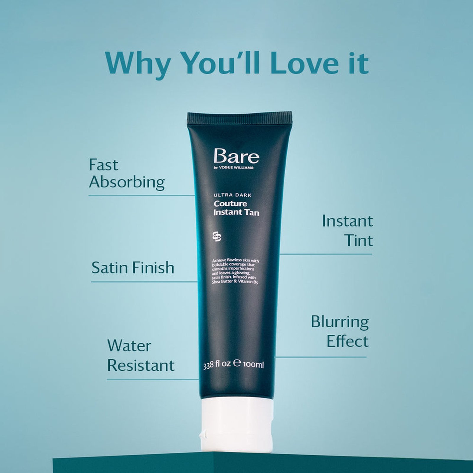 Bare by Vogue Couture Instant Tan Ultra Dark 100ml