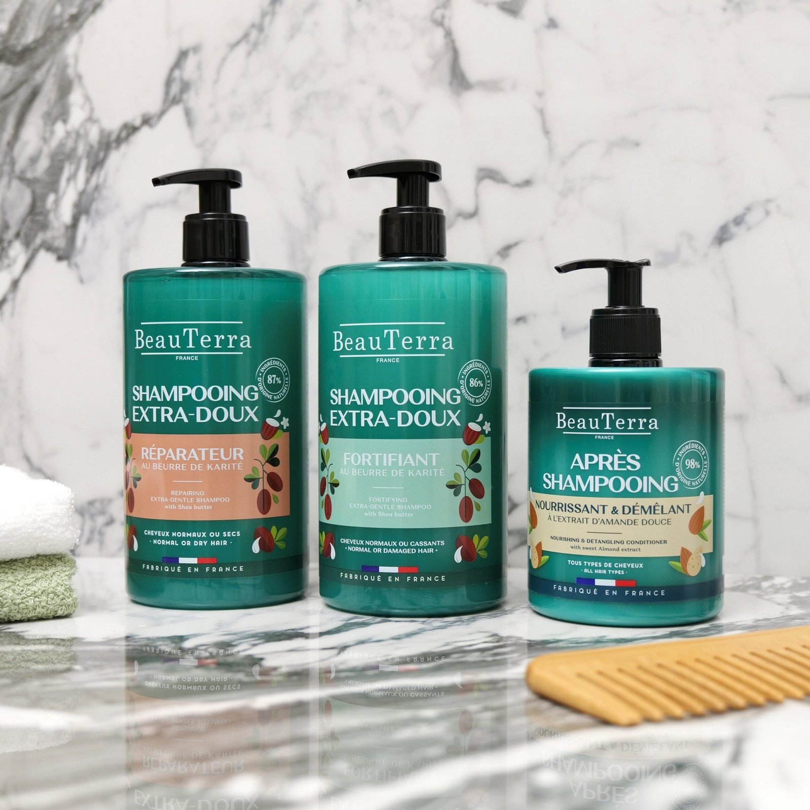 BeauTerra Fortifying Caring Shampoo 750ml