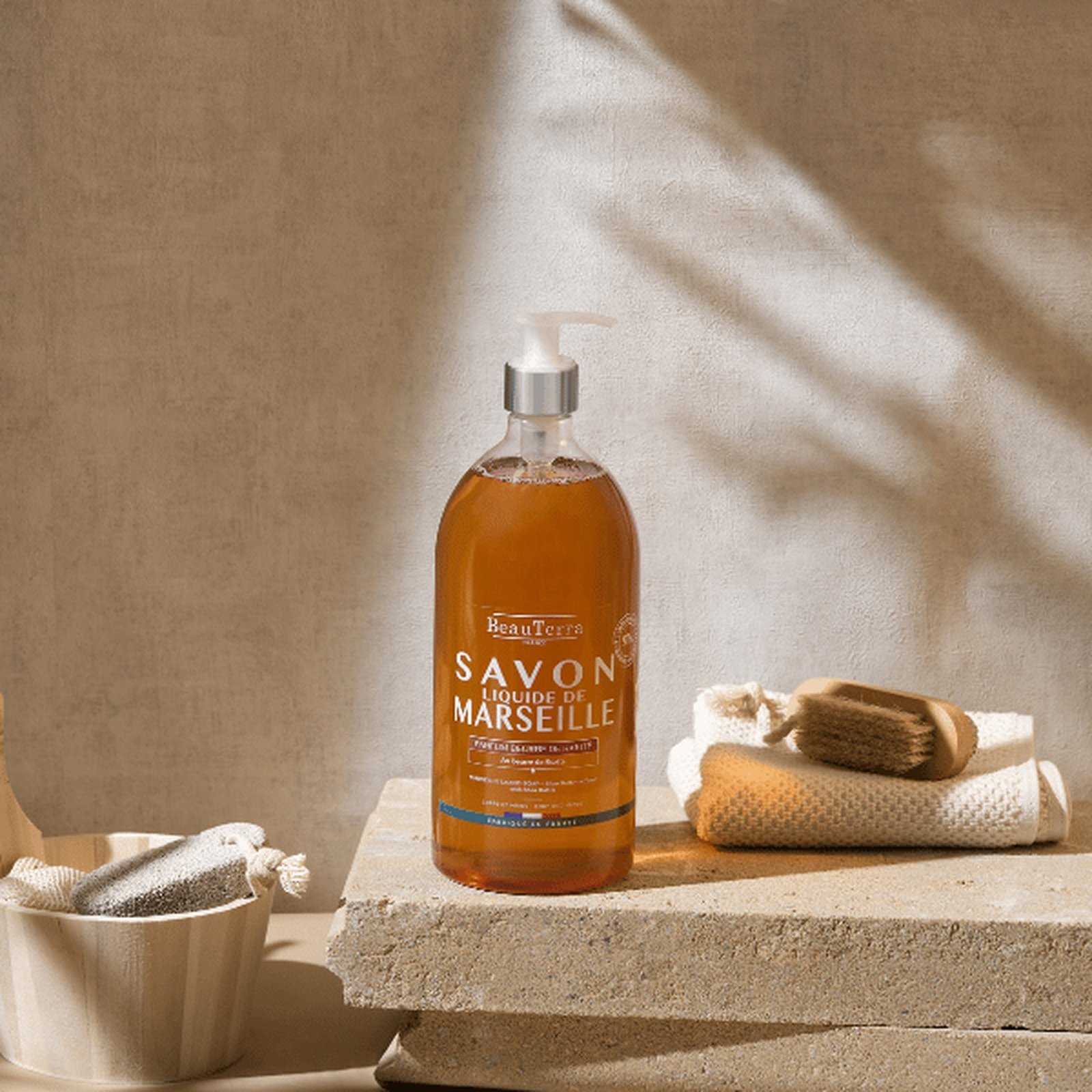 BeauTerra Marseille Liquid Soap Shea Butter Scent 300ml