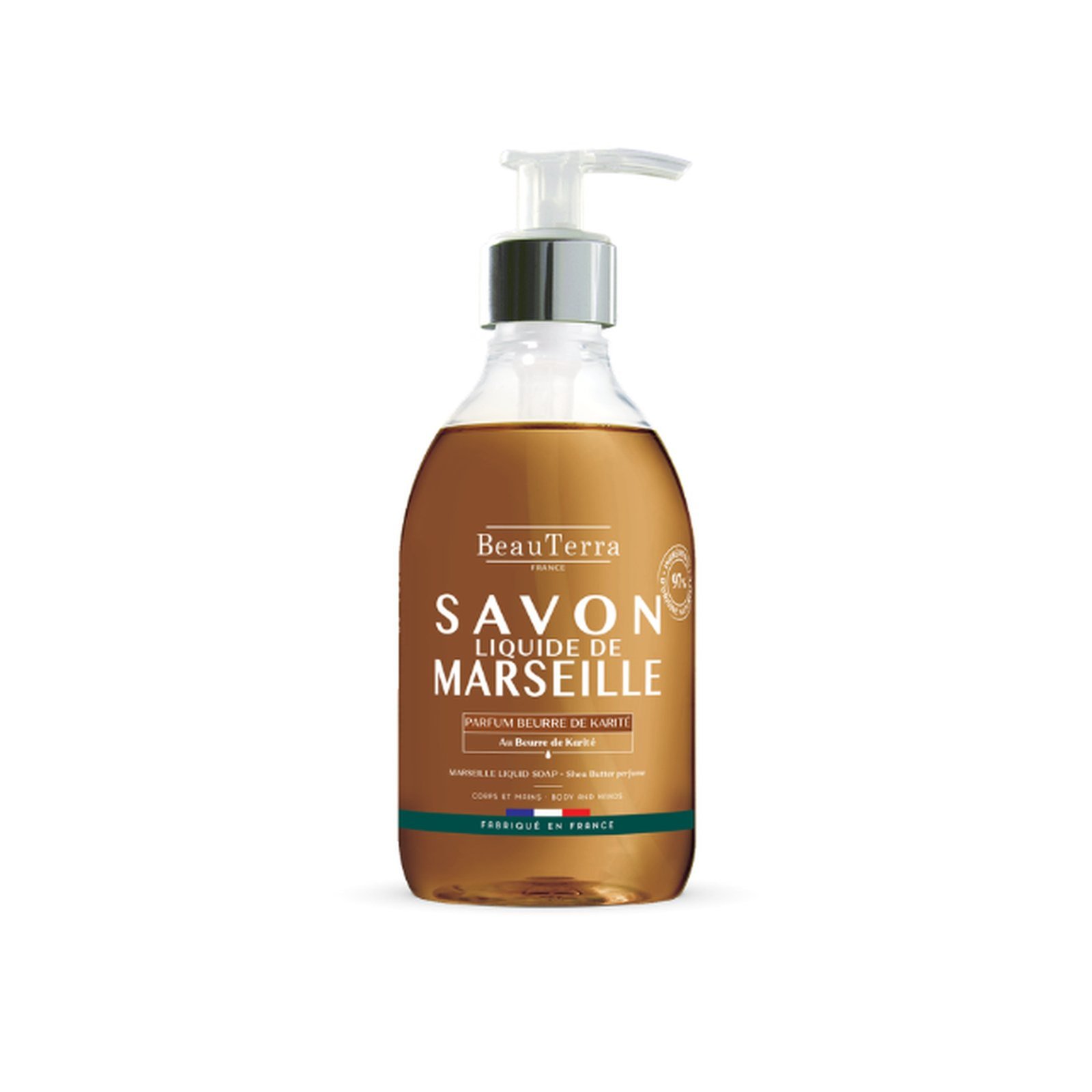 BeauTerra Marseille Liquid Soap Shea Butter Scent 300ml