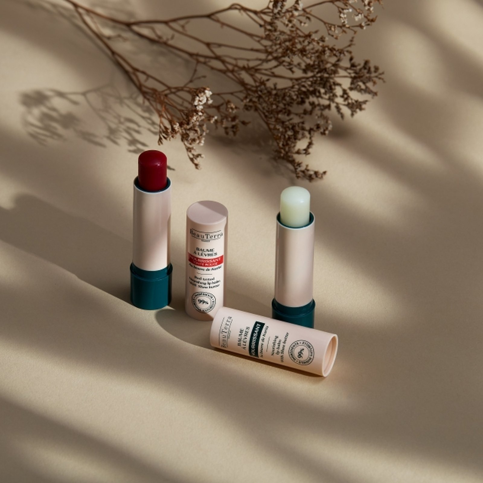 BeauTerra Nourishing Lip Balm with Shea Butter 4g