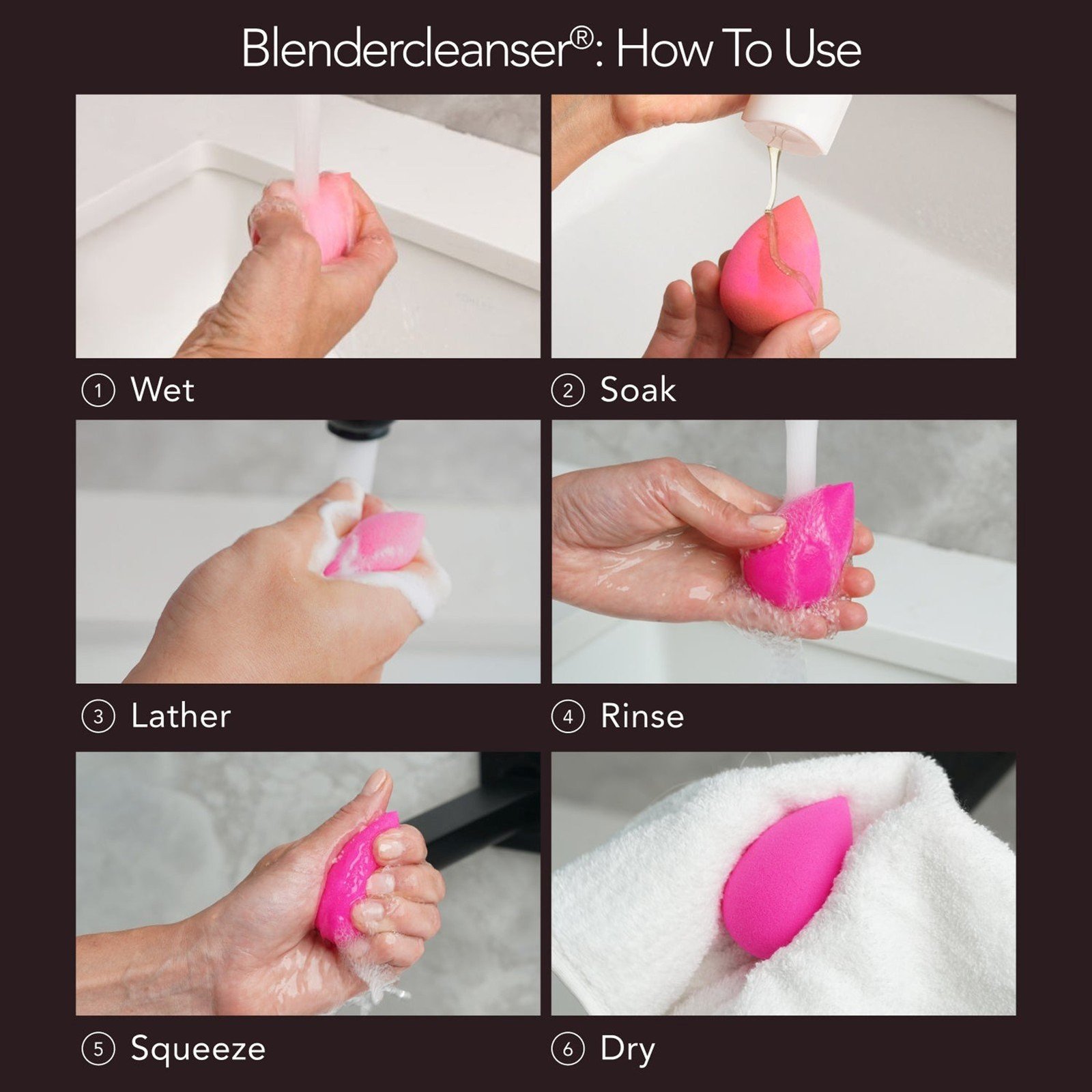beautyblender Blendercleanser Limpiador Líquido para Esponjas y Brochas con Aroma a Lavanda 90ml