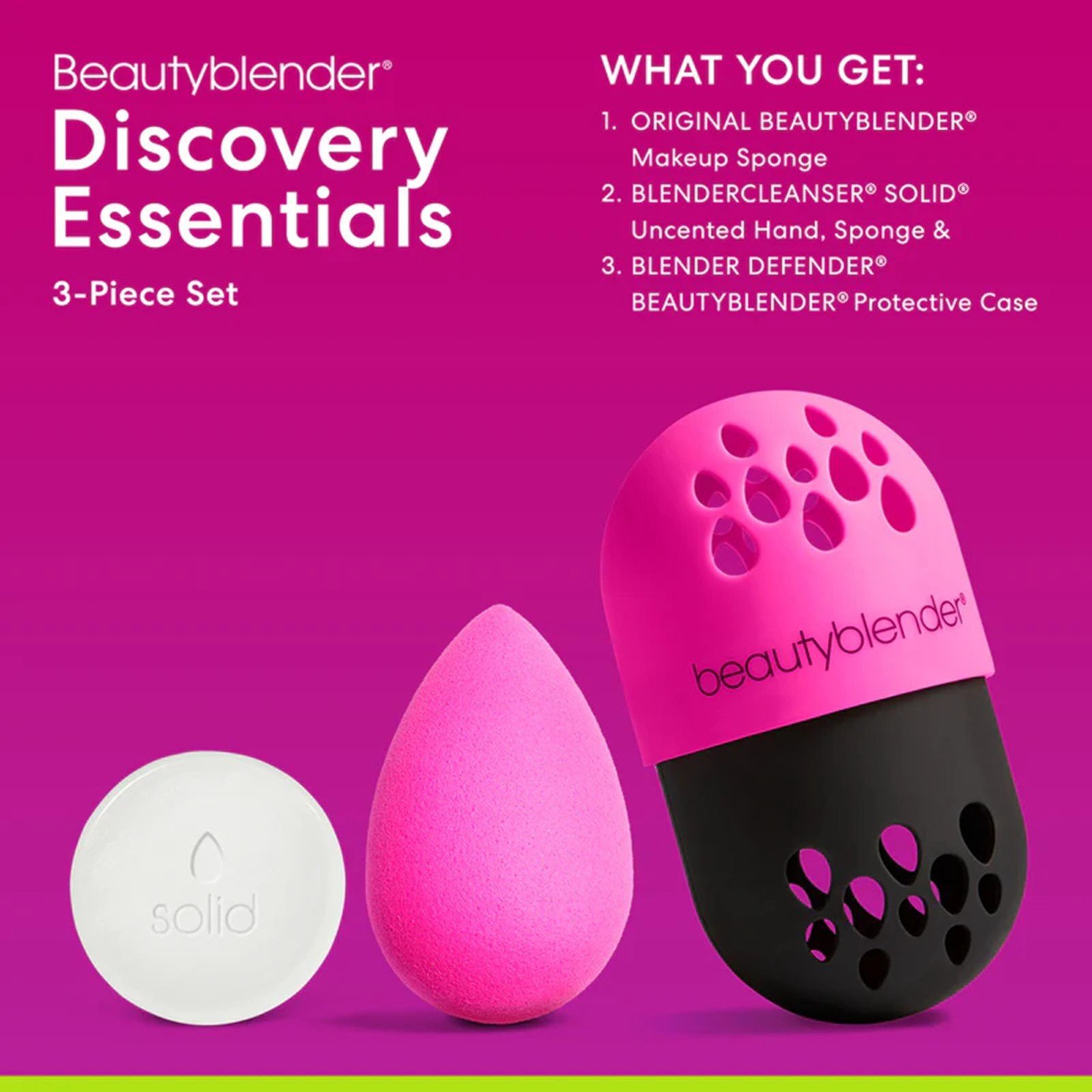 beautyblender Discovery Kit Essentials 3-Piece Set