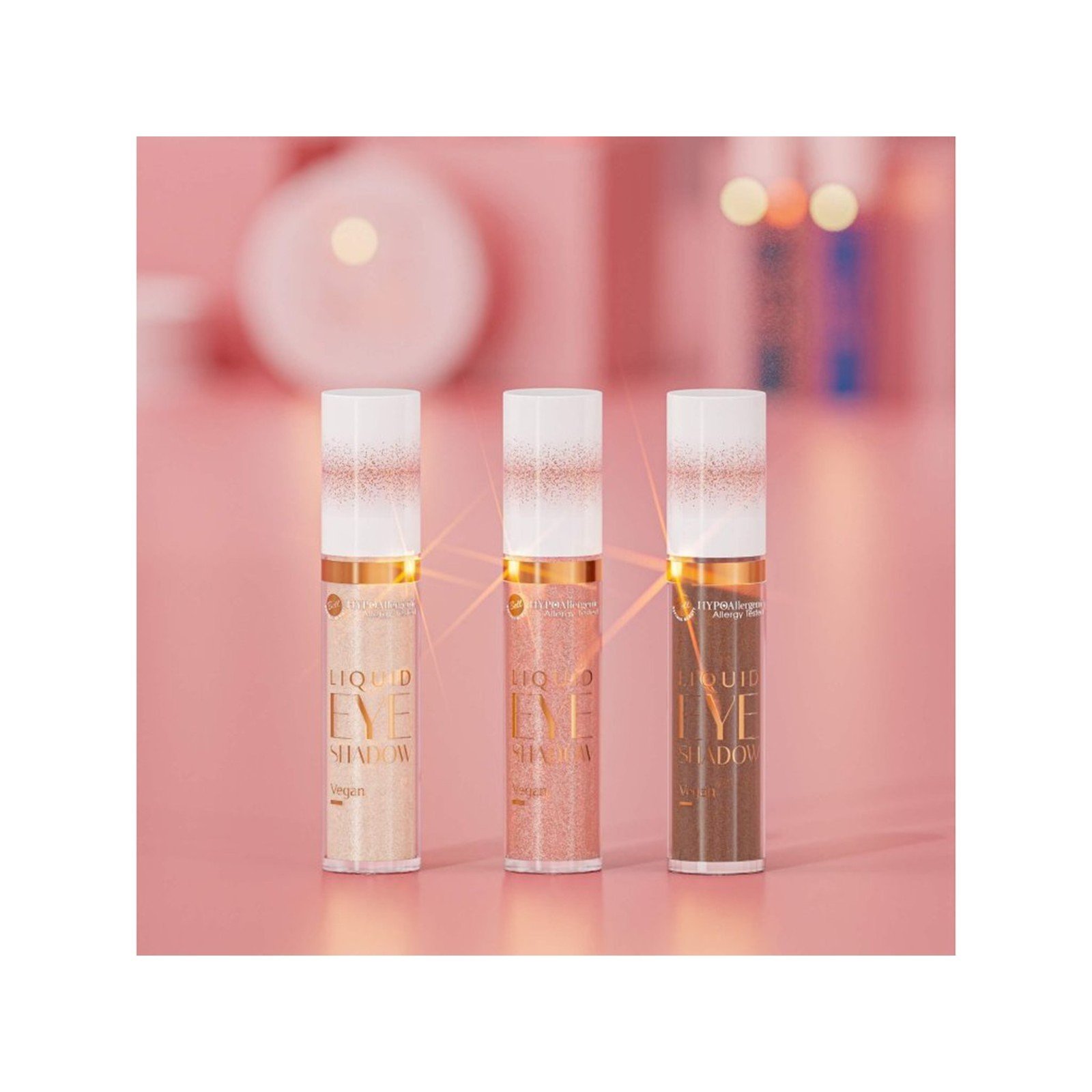 Bell HYPOAllergenic ظلال عيون سائلة 02 Dazzling Rose