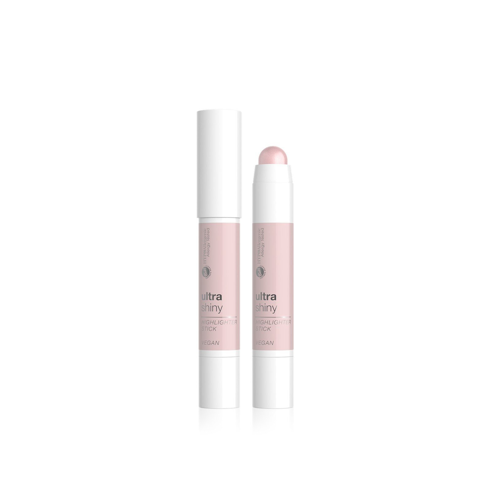 Bell HYPOAllergenic أحمر إضاءة ستيك فائق الخفة 01 Radiant Glaze 3.7g