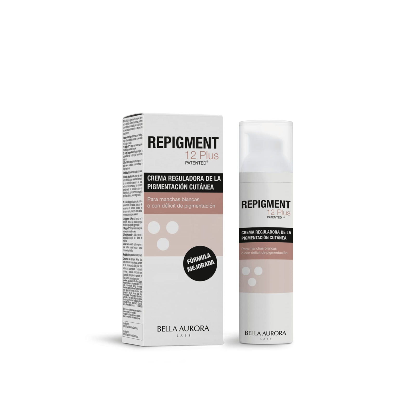 Bella Aurora Repigment 12 Plus Crema Vitíligo 75ml