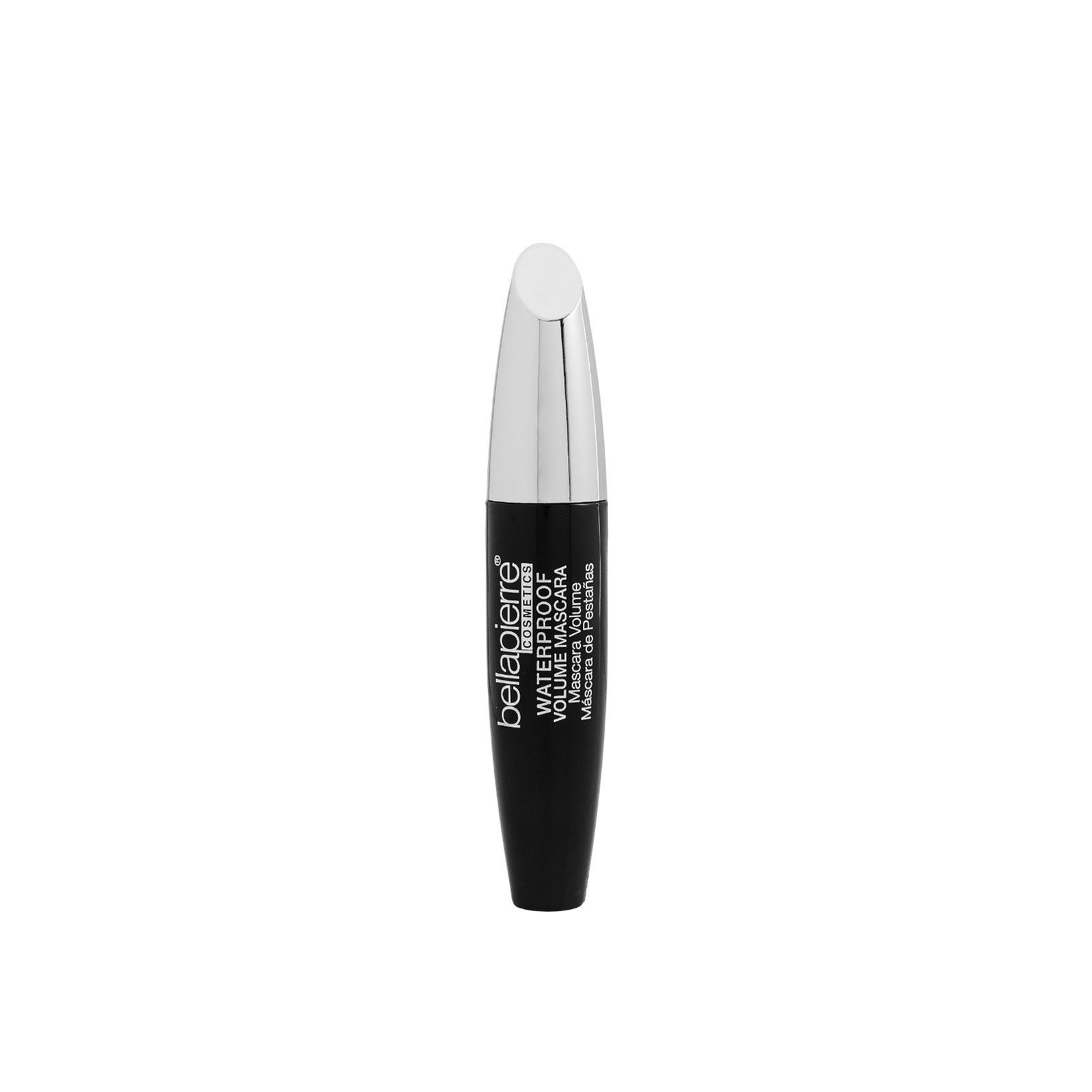 Bellapierre Cosmetics Máscara De Pestañas Voluminizadora Negra Resistente Al Agua 9ml