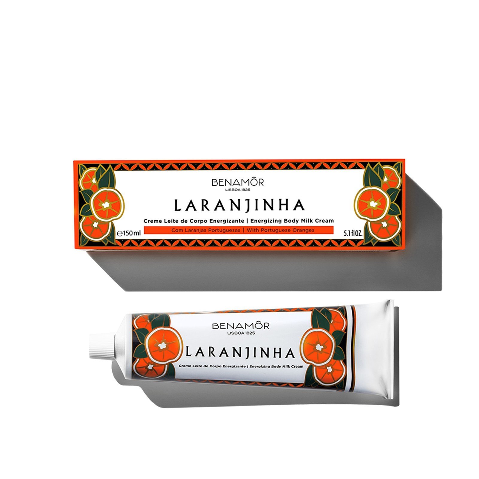 Benamôr Laranjinha Energizing Body Milk Cream 150ml
