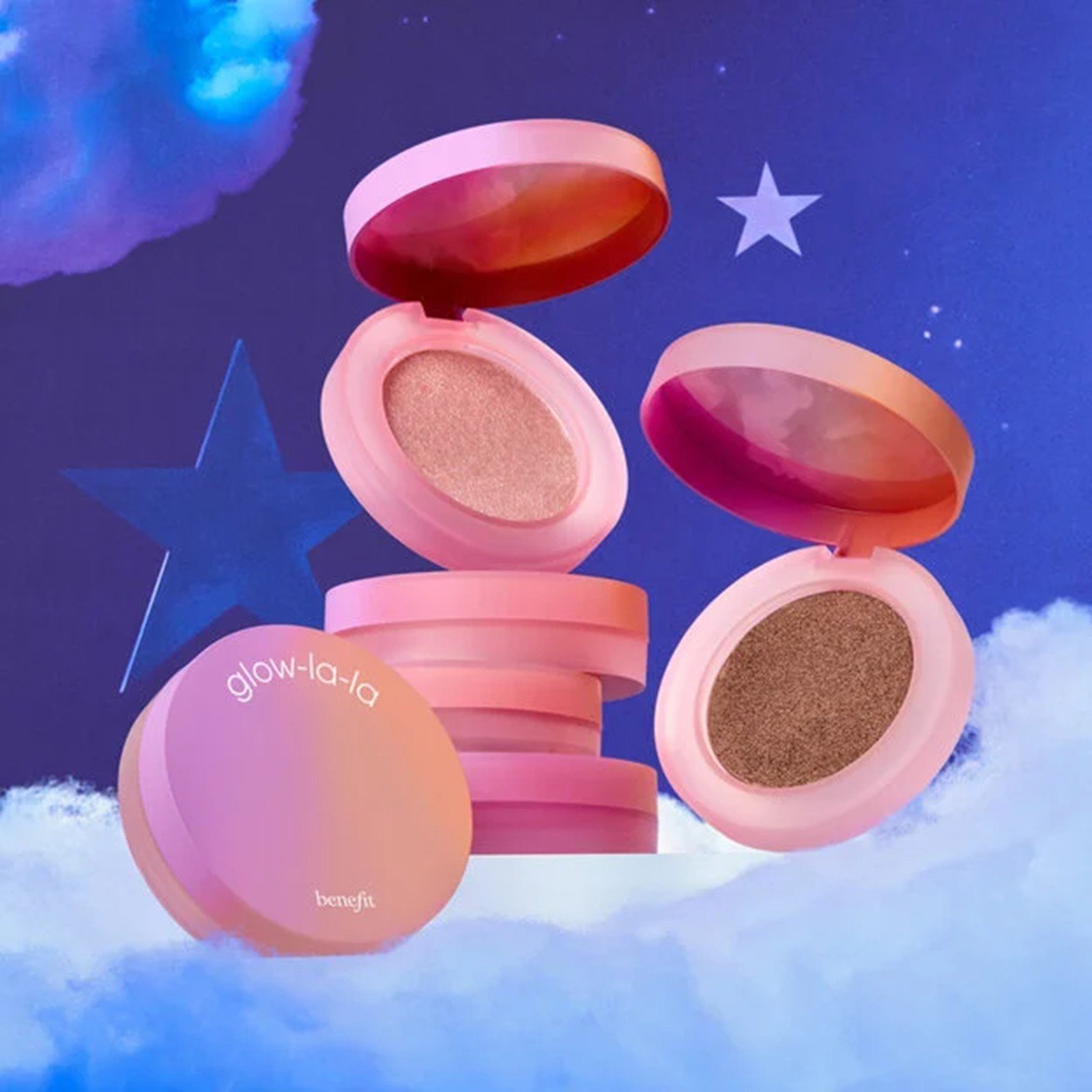 benefit Glow-la-la Λαμπερό Highlighter Βελούδινης Λάμψης Aurora 3g