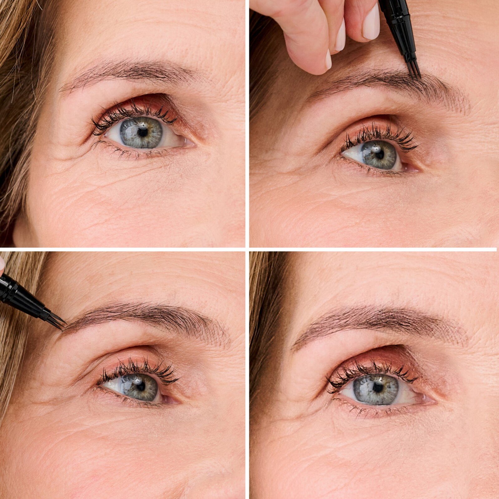 benefit Mighty Fine Brow قلم الحواجب 3.5 بني متوسط محايد 0.5ml