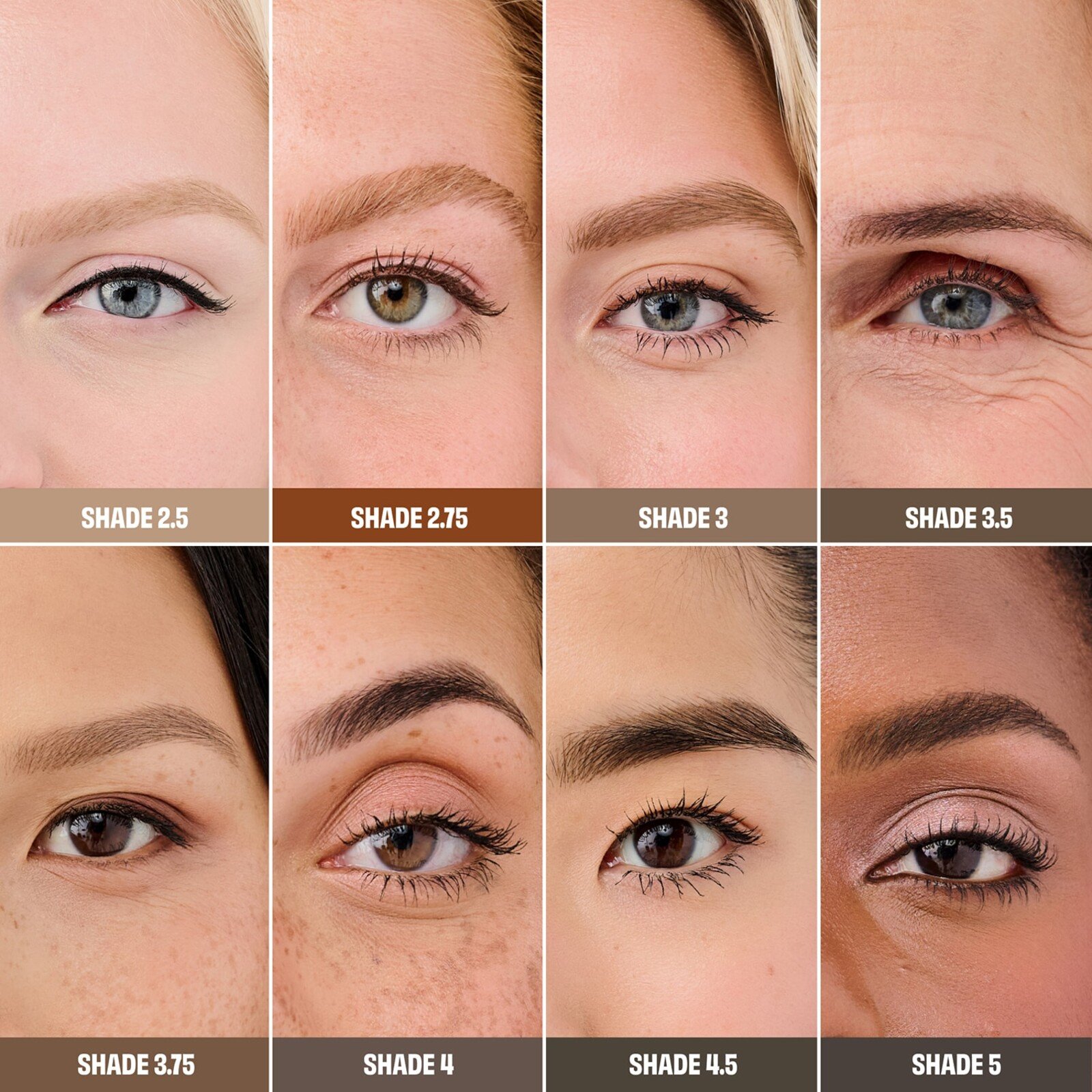 benefit Mighty Fine Brow قلم الحواجب 3.5 بني متوسط محايد 0.5ml
