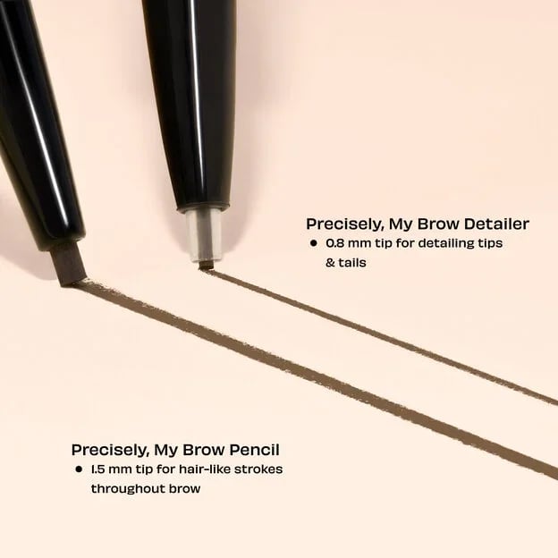 benefit Precisely, My Brow Pencil Ultra-Fine Brow Defining Pencil Mini 3 Warm Light Brown 0.04g