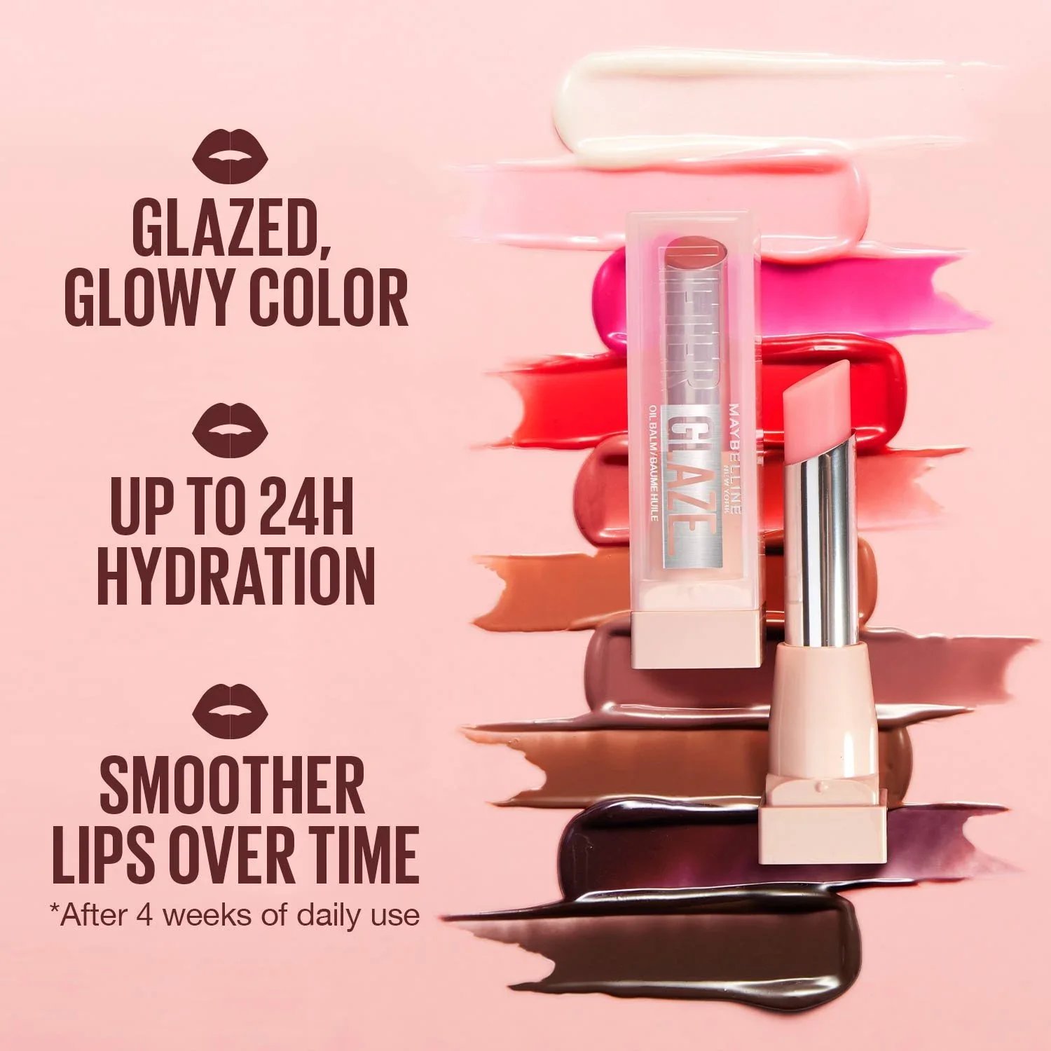 Maybelline Lifter Glaze Oil Balm 003 Rose Bite