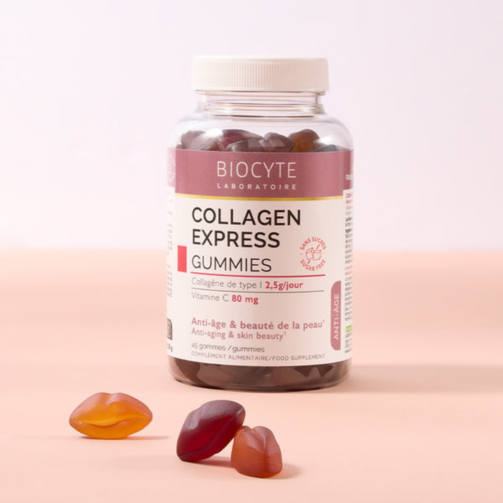 Biocyte Collagen Express Verouderingsremmende & Huidverzorgende Gummies x45