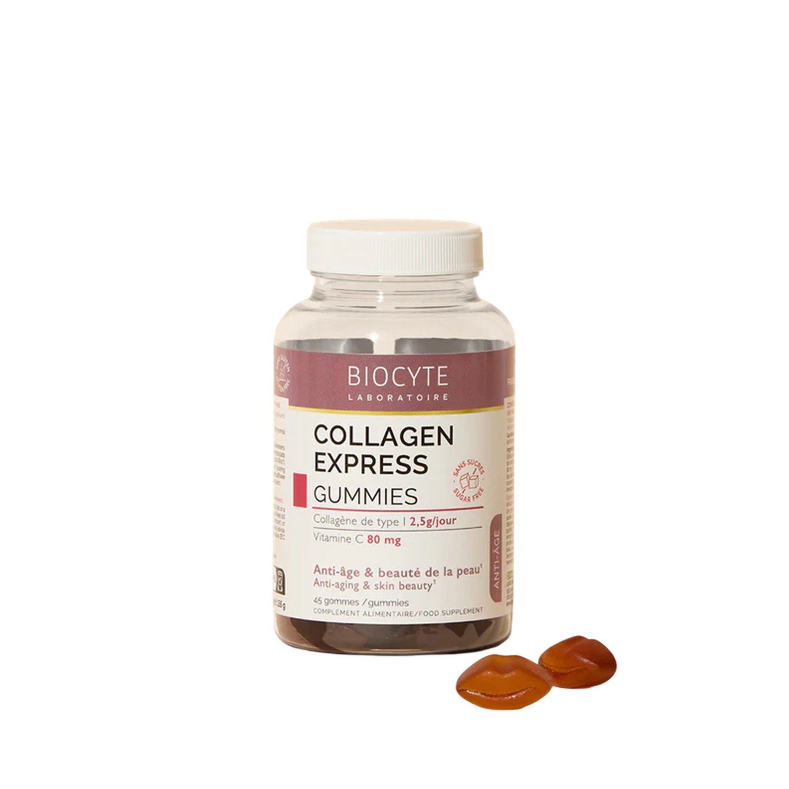 Biocyte Collagen Express Verouderingsremmende & Huidverzorgende Gummies x45