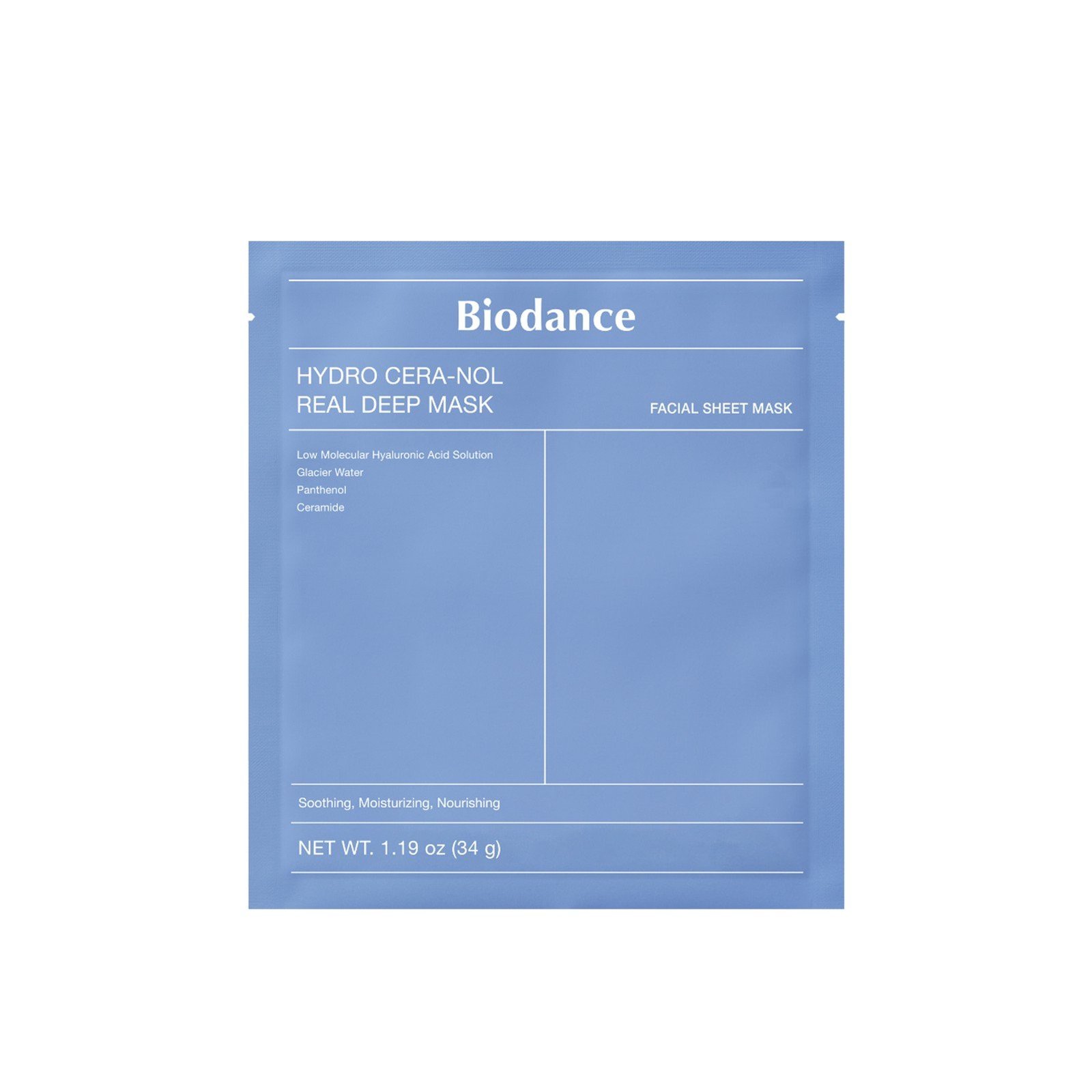 Biodance Hydro Cera-Nol Real Deep Maske x1